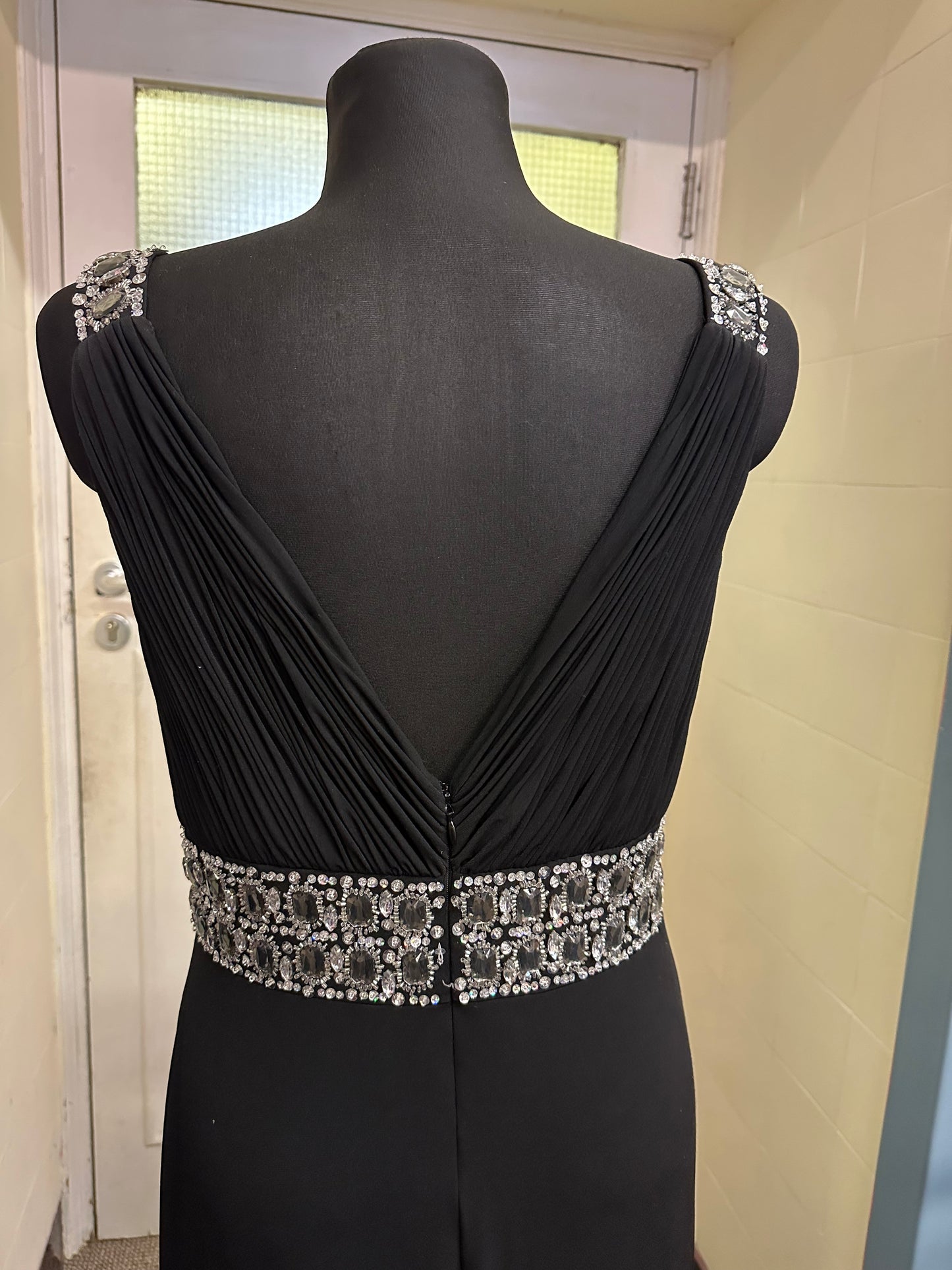 Dynasty Black Occasion Wear Dress Size 14