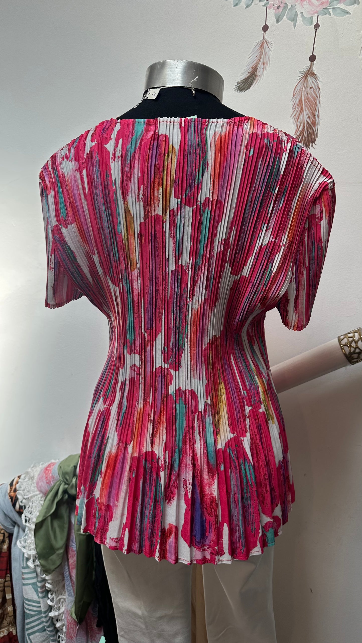 Mudflower Pliseé Top Size M/L