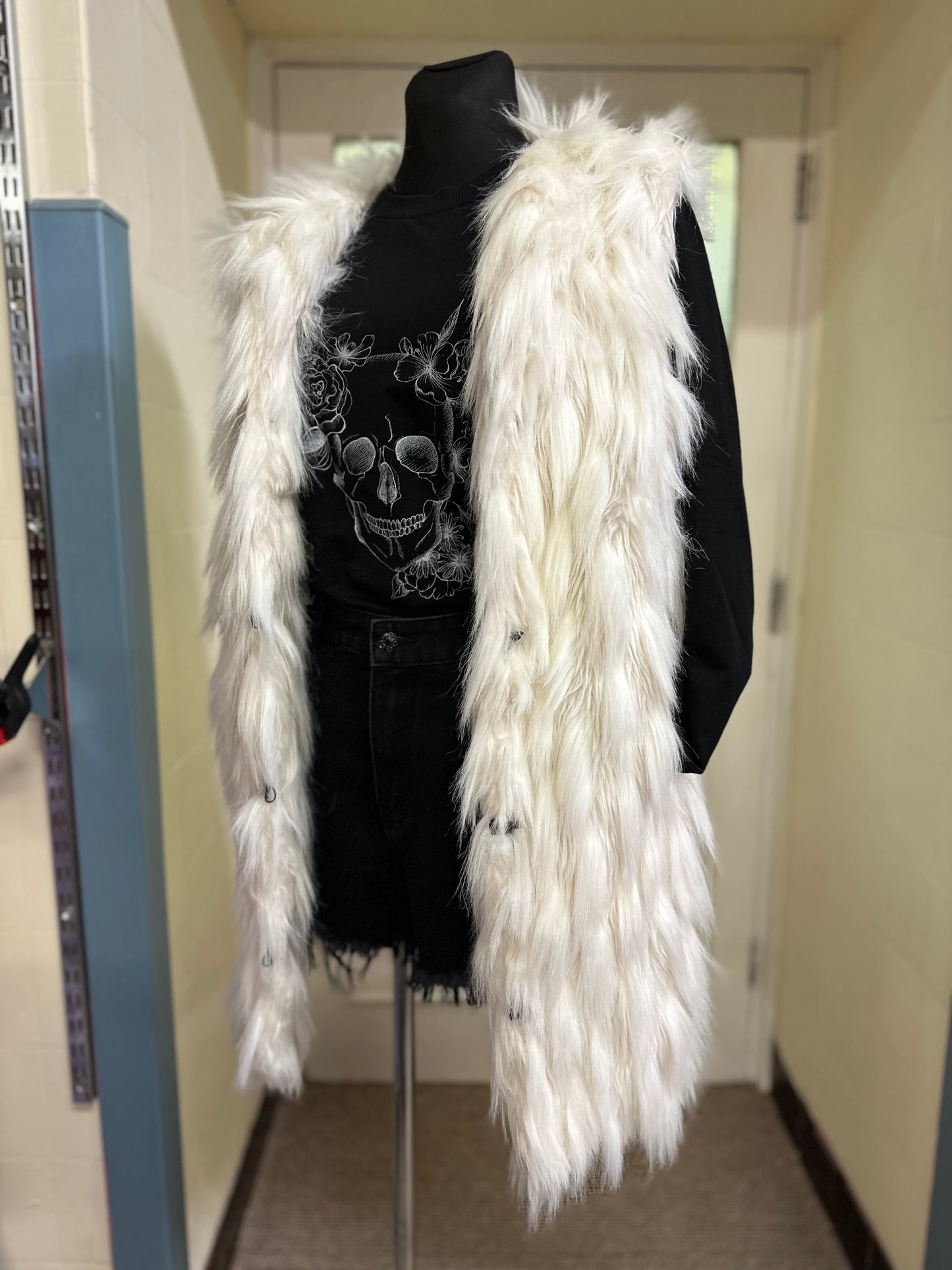 Story of Lola Faux Fur Gillet, New with Tags, Size S/M