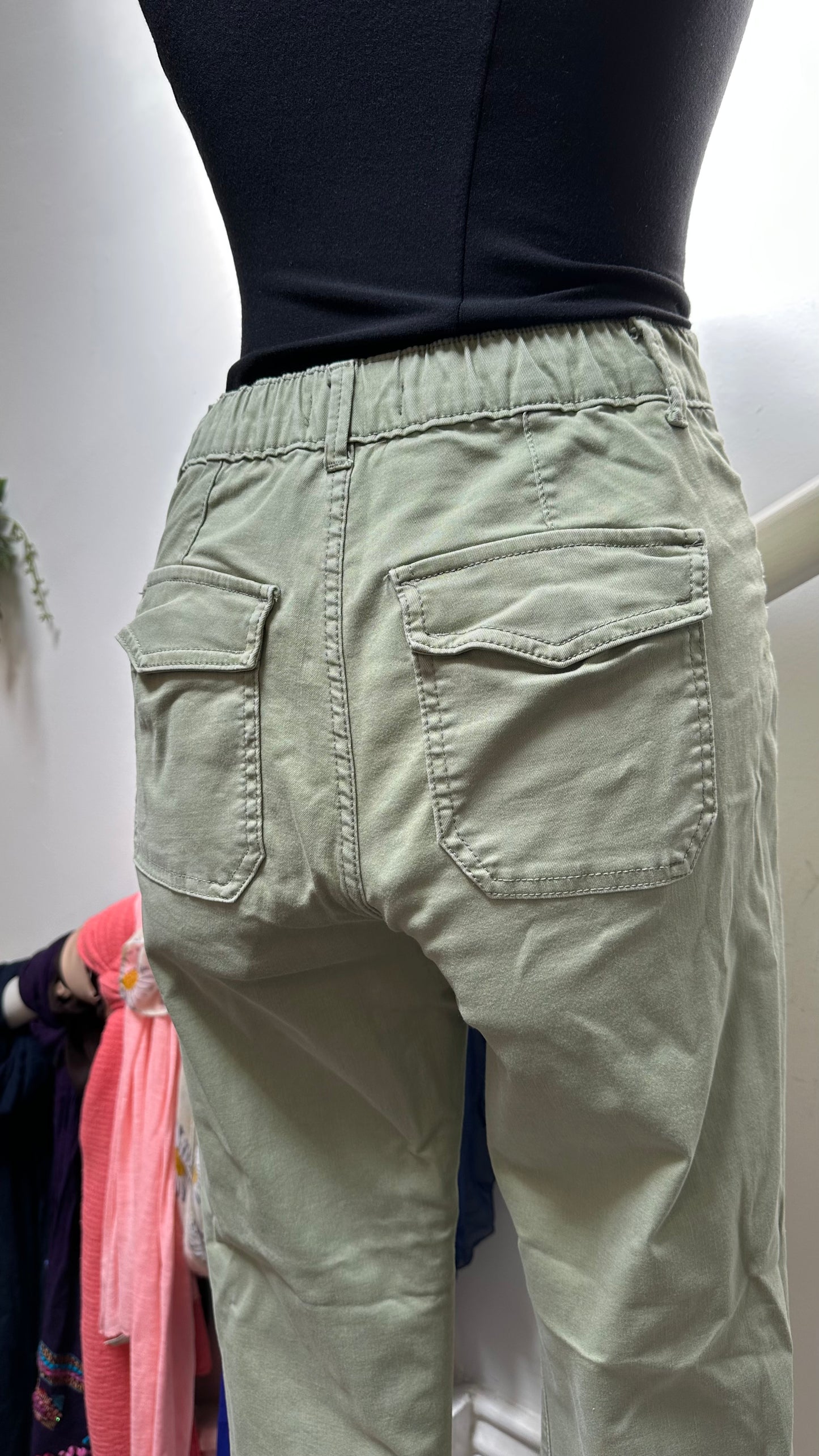 M&S Khaki Jeans Size 8