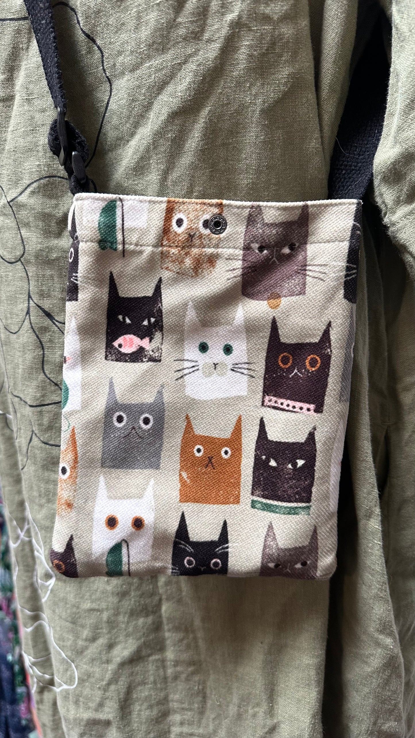 Cat Crossbody Bag