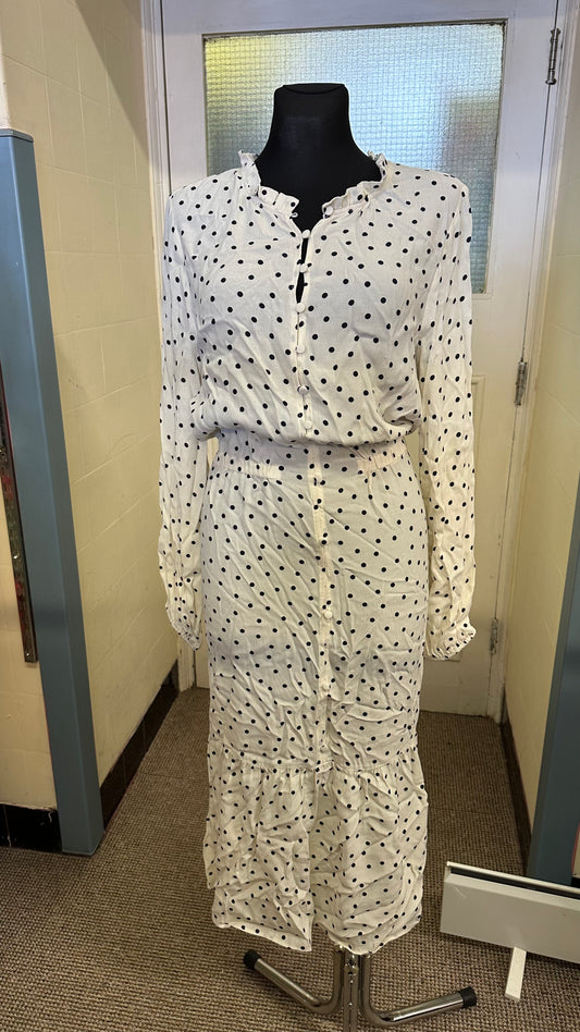 M&S Polkadot Dress New with Tags Size 14