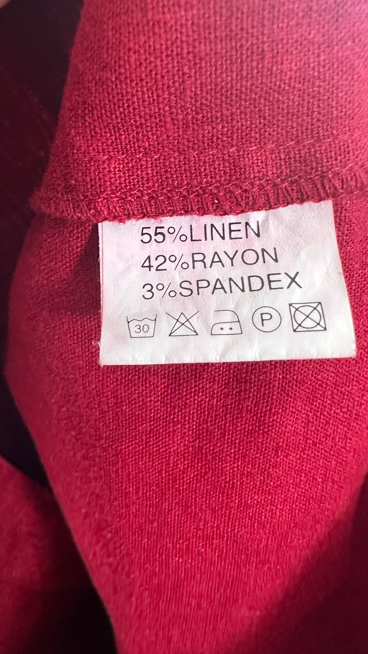 Gerard Linen Blend 2 Piece Size 10 (belt not included)