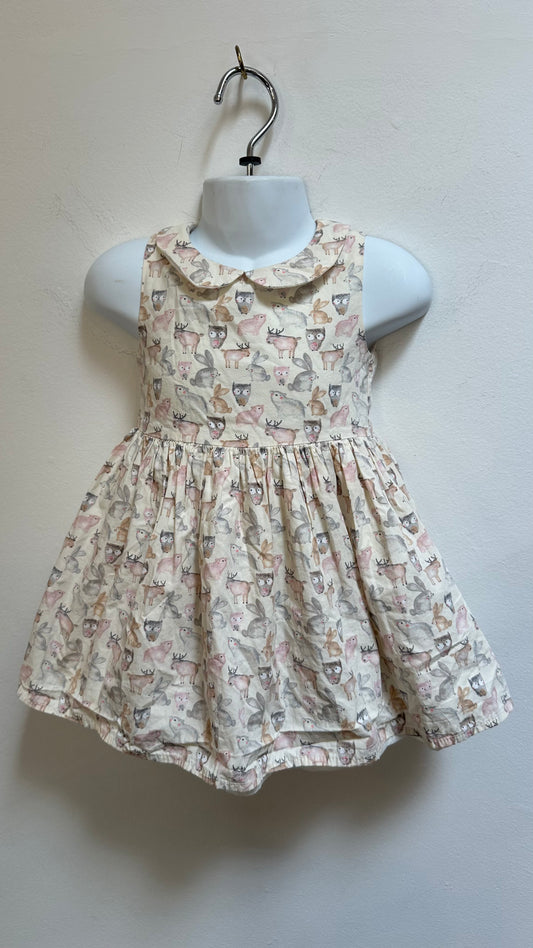 Miss CG Animal Dress Age 12-18m