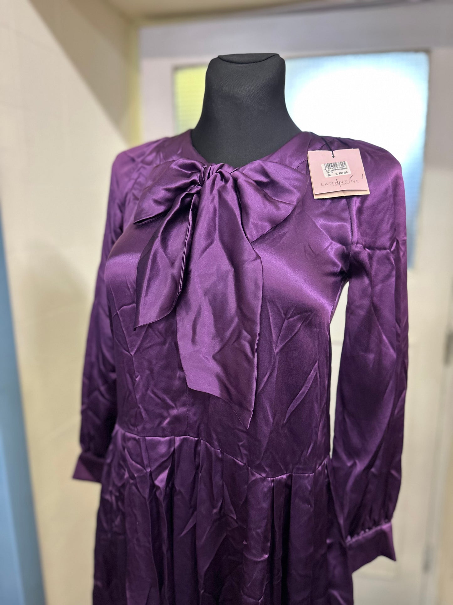 Designer La Mantine 100% Silk Dress RRP €287!!! Size 6 or Children’s Size 12-13
