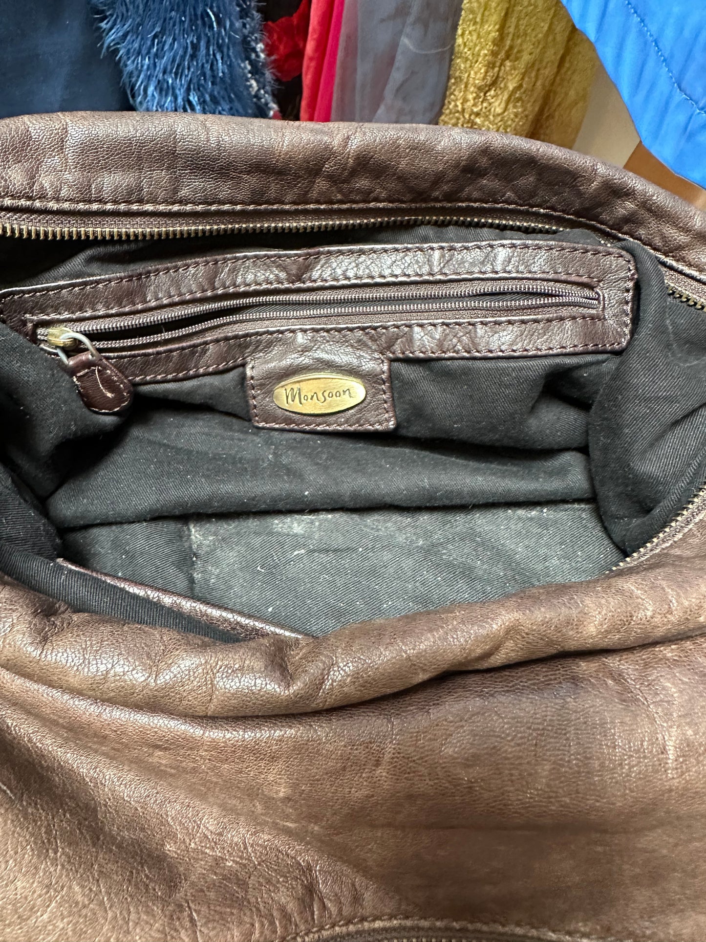 Monsoon Real Leather Bag Zip is not working
