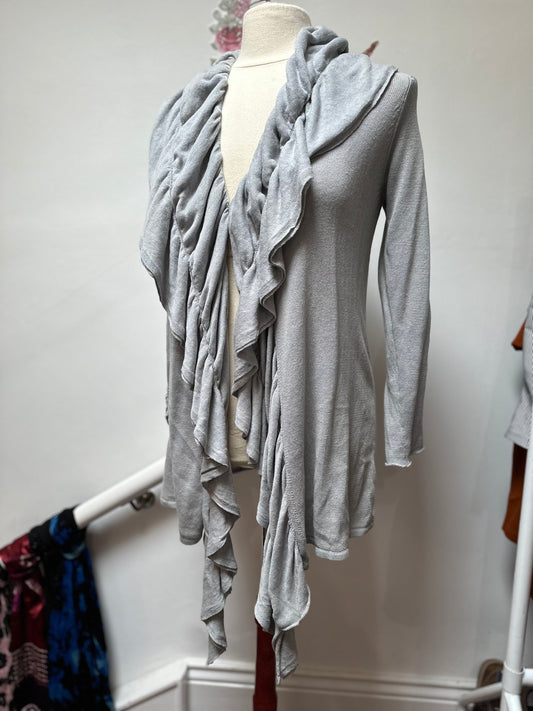 Per Una Ruffle Cardigan, Size XL