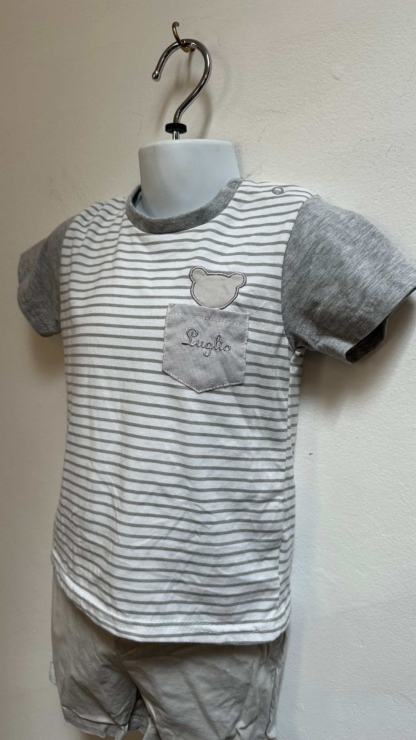 Designer Luglio 2 Piece 92% Cotton Set Age 2-3