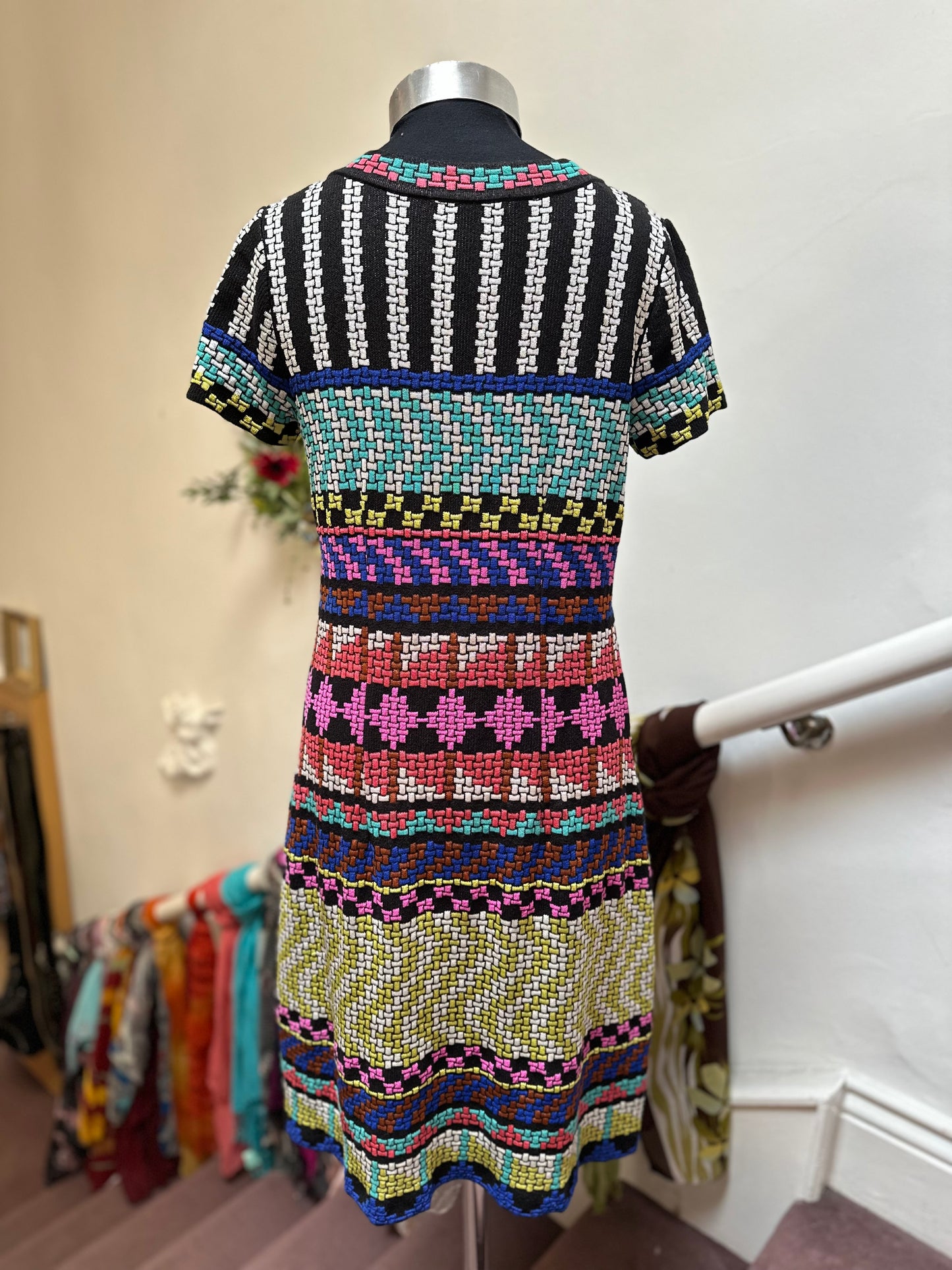Designer Aldo Martins Dress Size 10/12 with 60% Bamboo