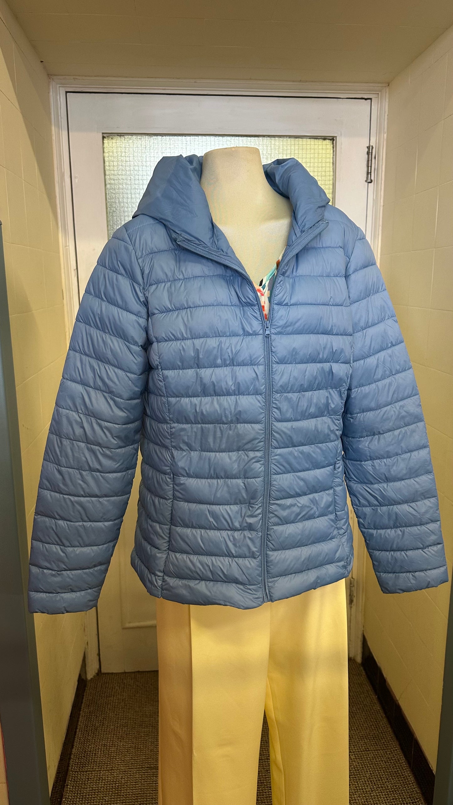 Dunnes Blue Lightweight Jacket Size M