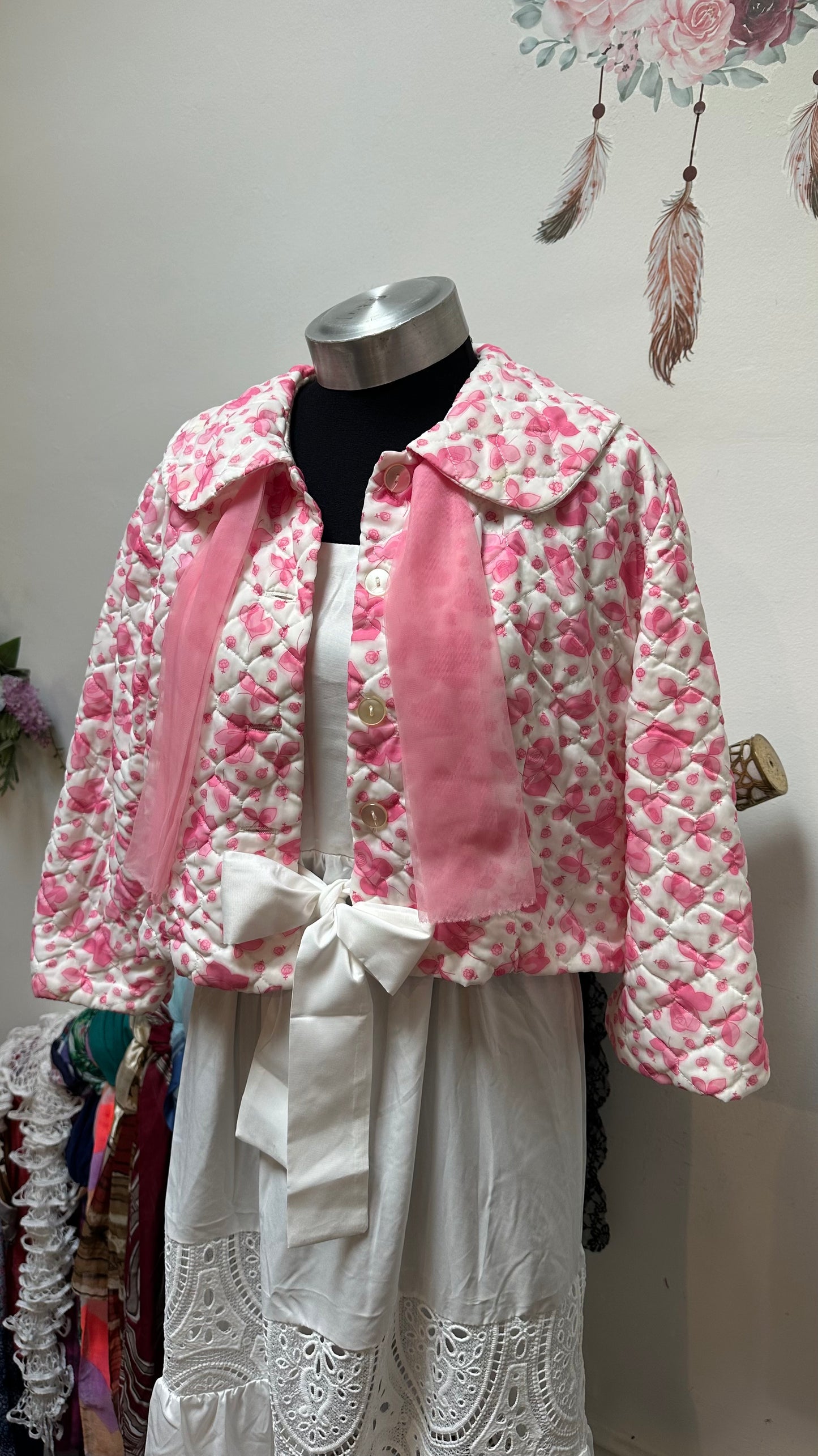 Vintage Bed Jacket Size S