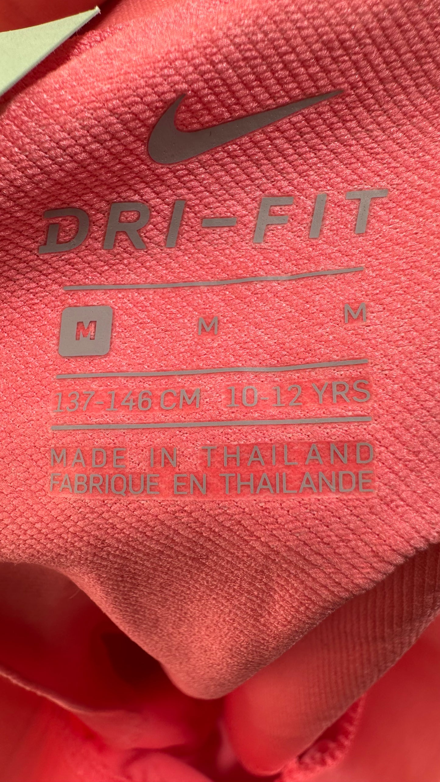 Nike Coral Shorts Age 10-12
