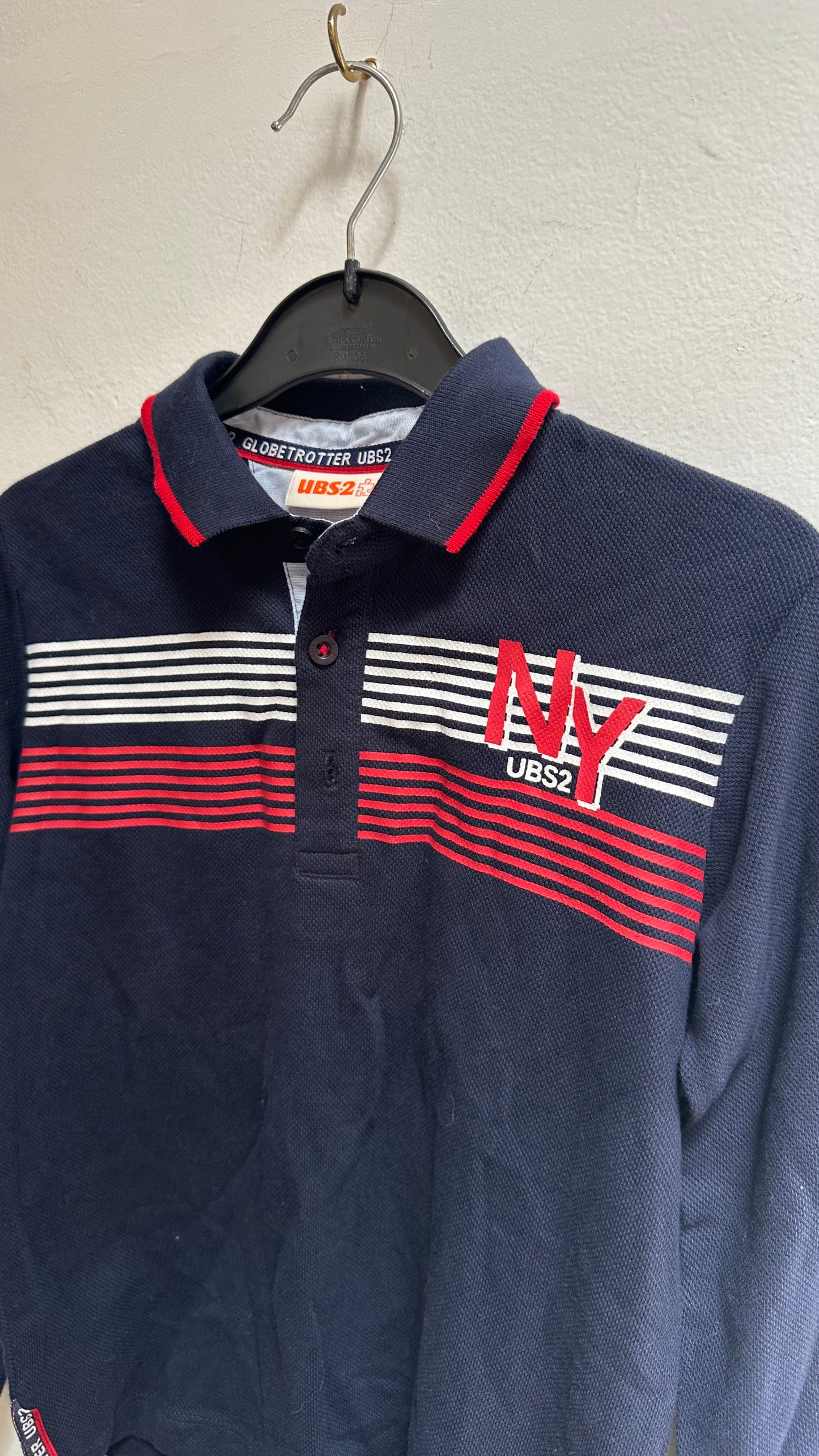 UBS2 100% Cotton Polo Shirt Age 6-7