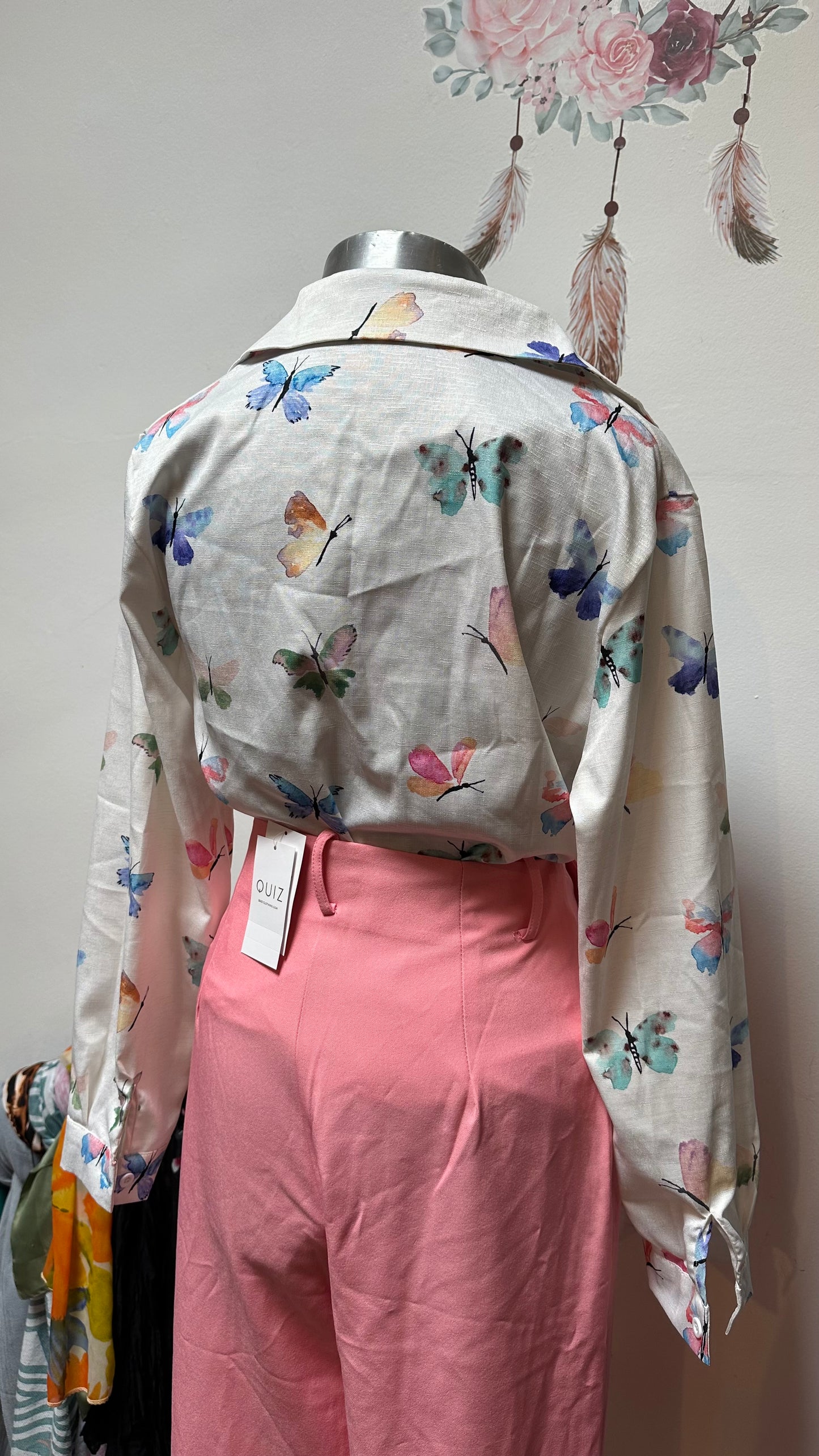 Butterfly Blouse Size L