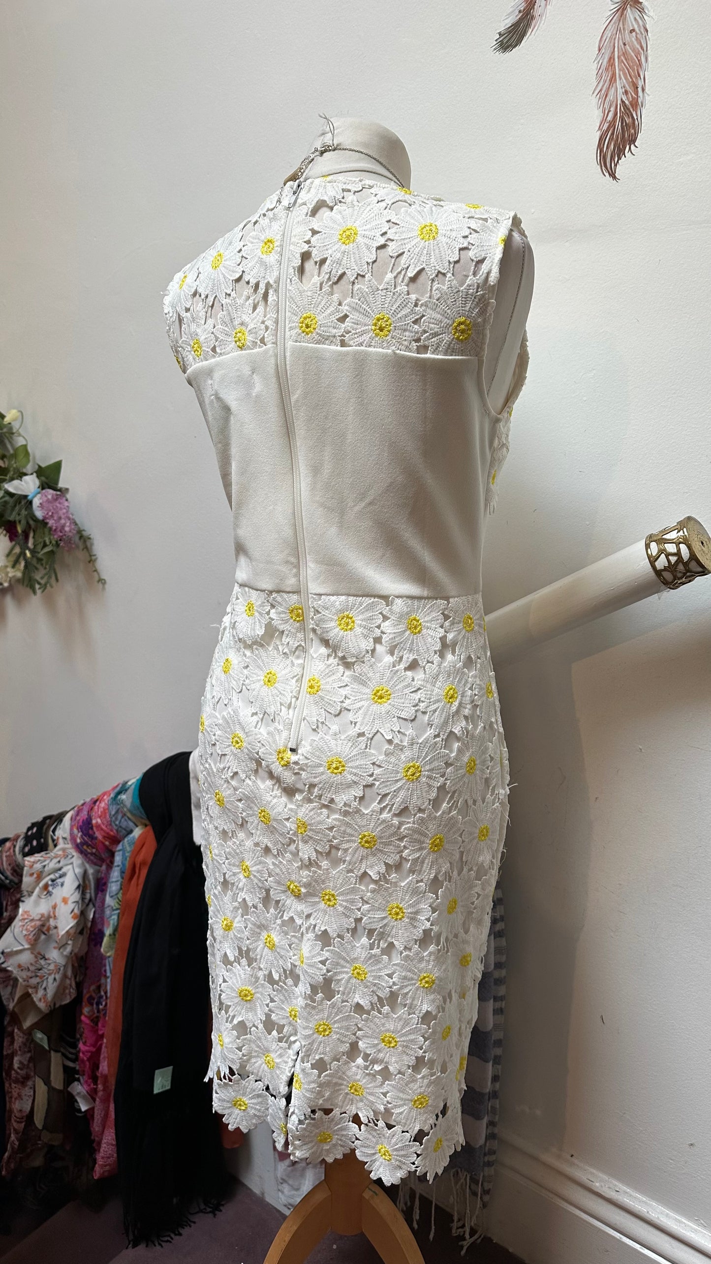 Daisy Crochet Dress Size M