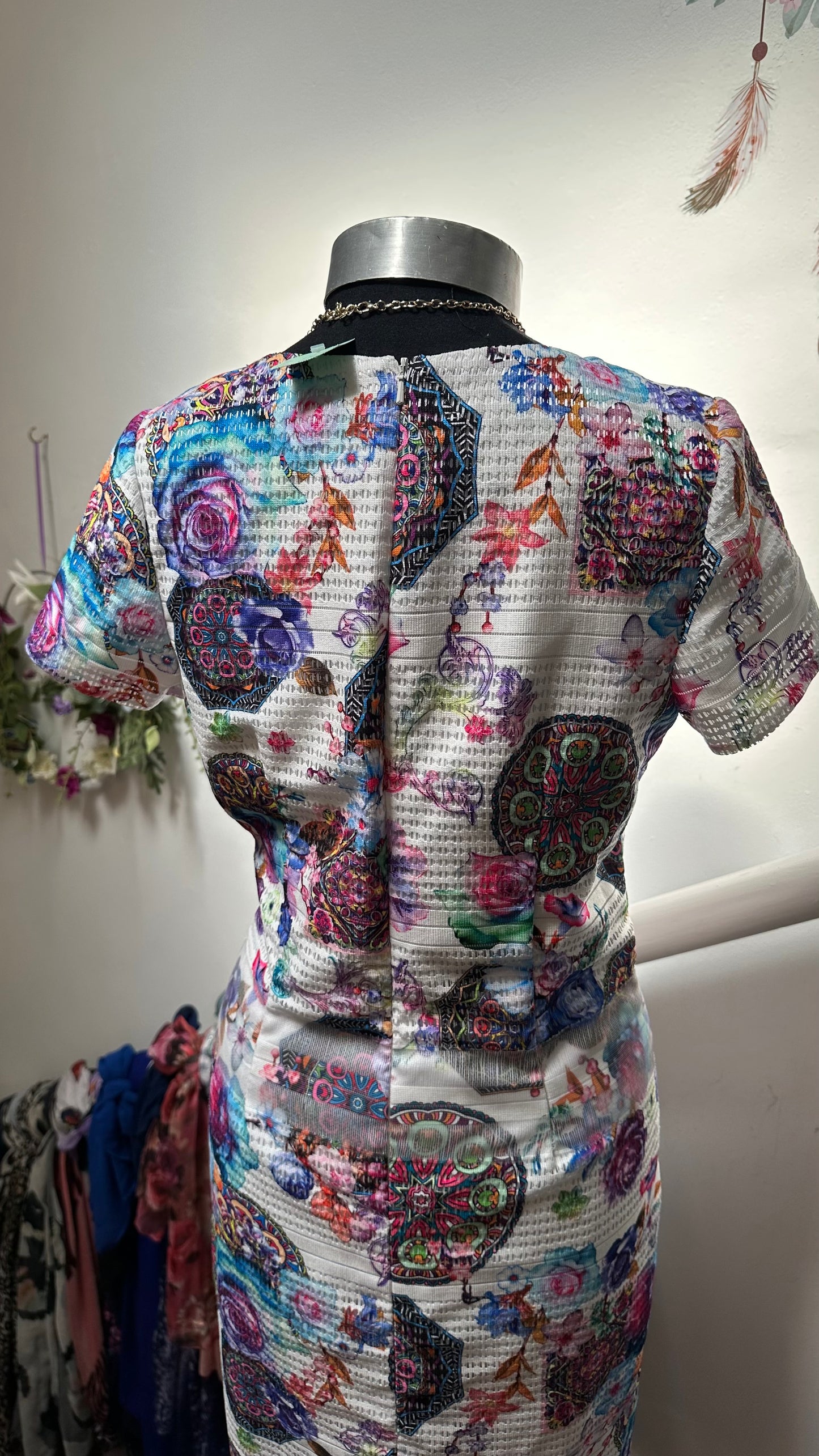 Libra Multi-Coloured Dress Size 12