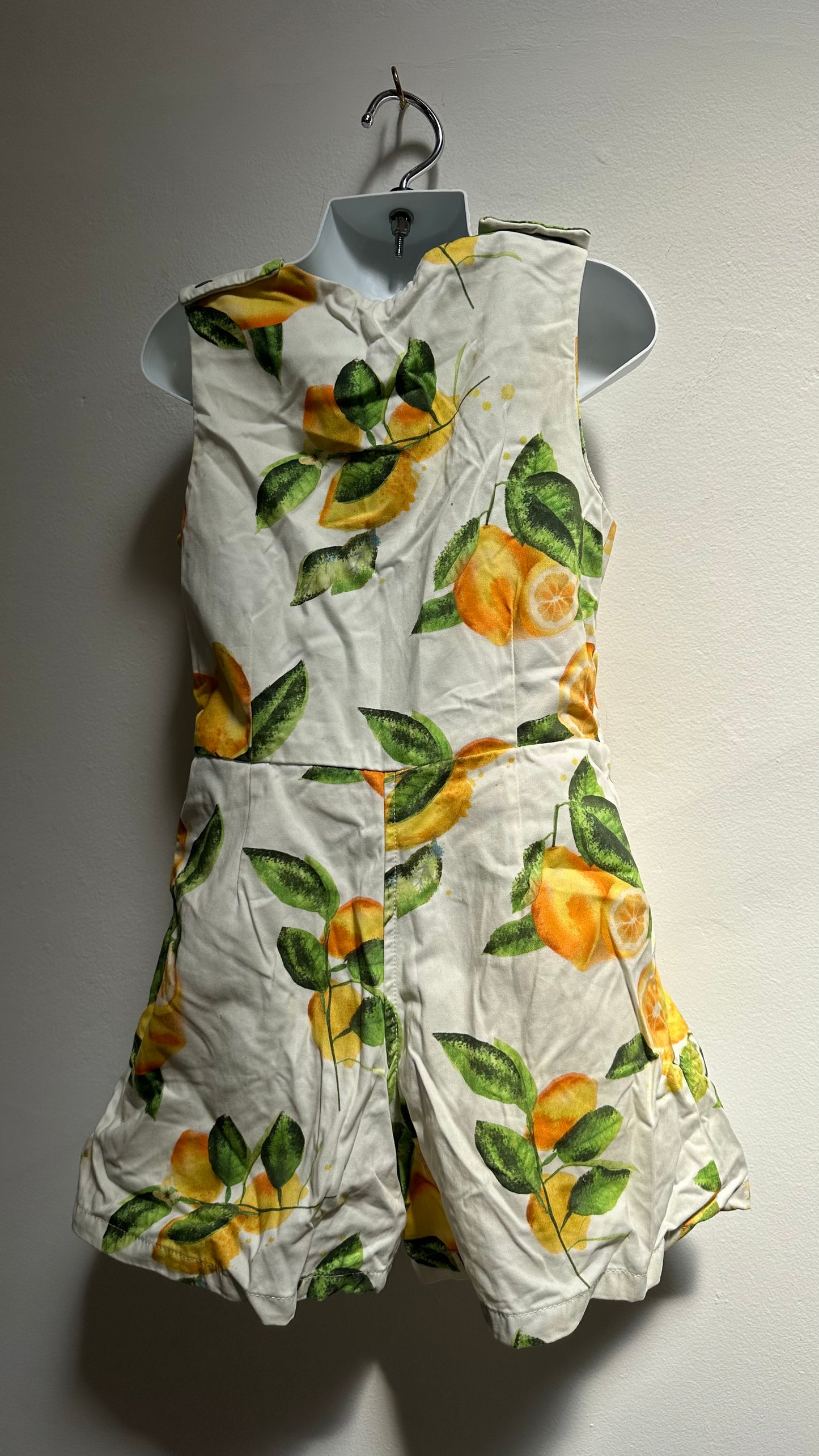 Next Lemon 100% Cotton Romper Age 8