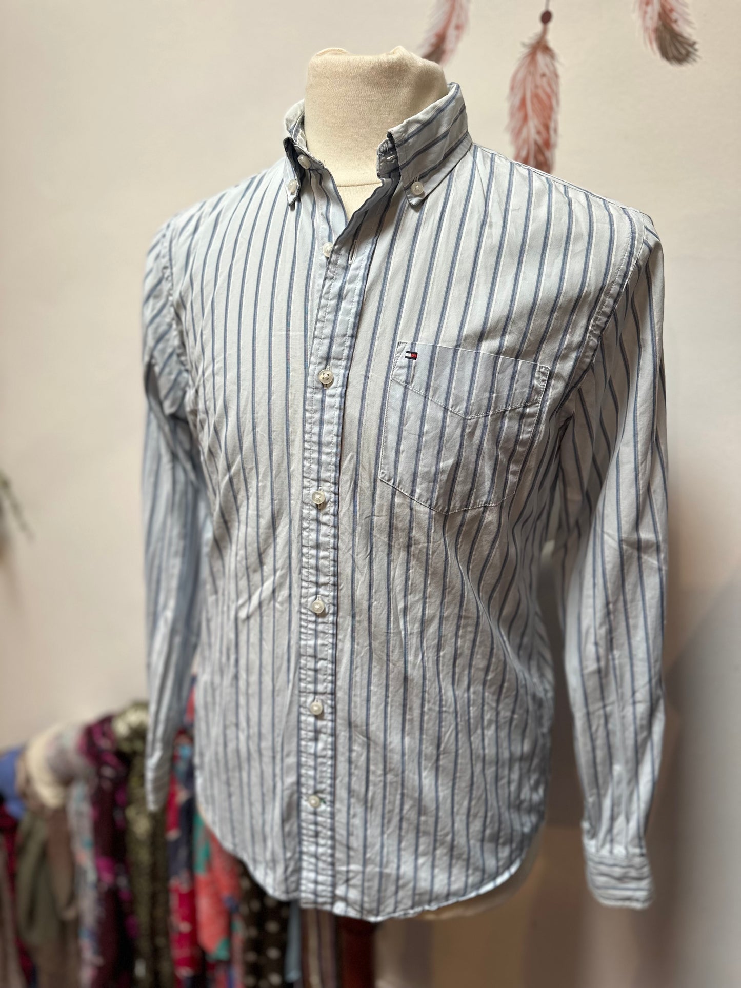 Designer 100% Cotton Tommy Hilfiger Shirt Size S