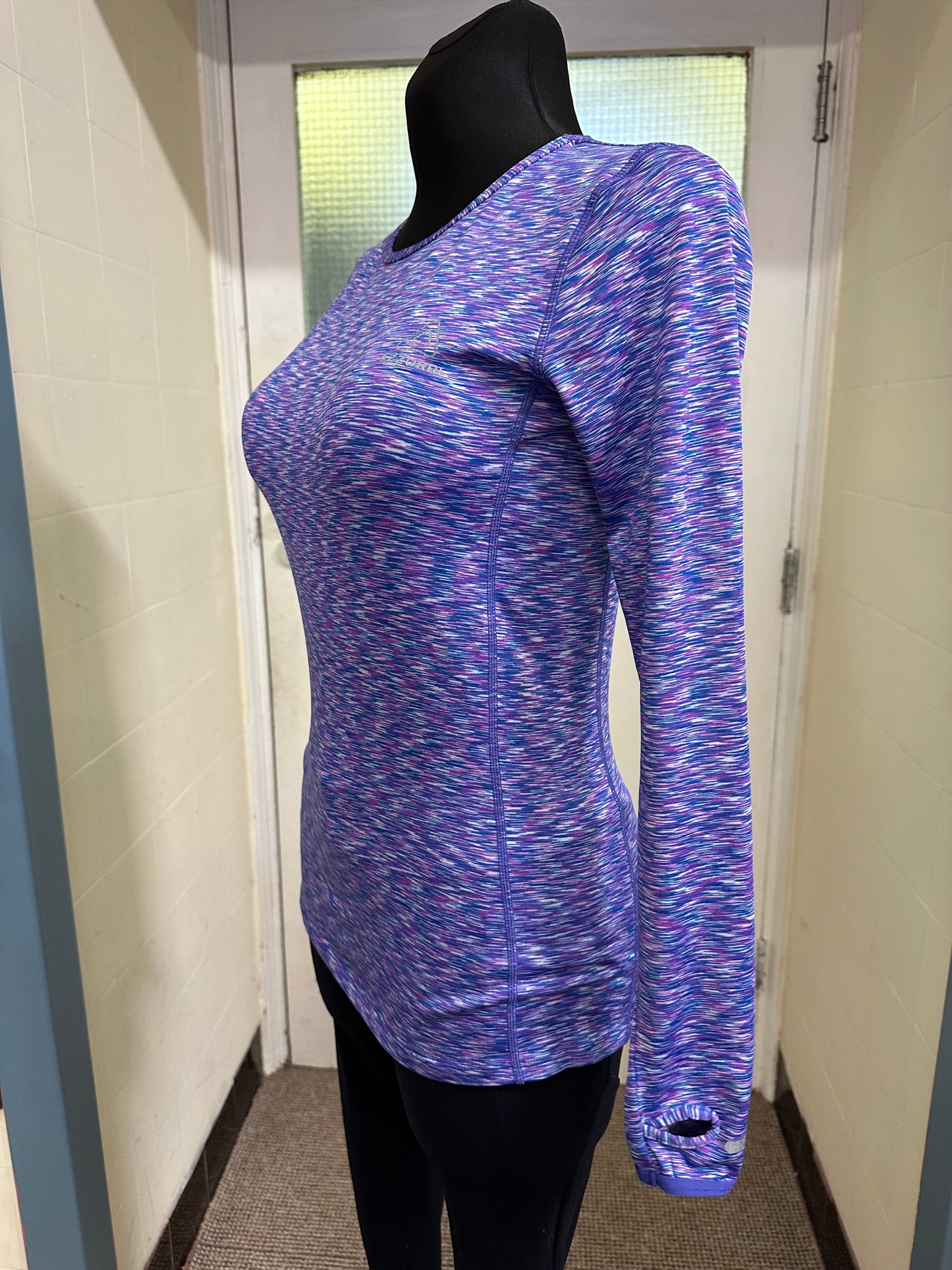 Azzuri Purple Running Top Size XS