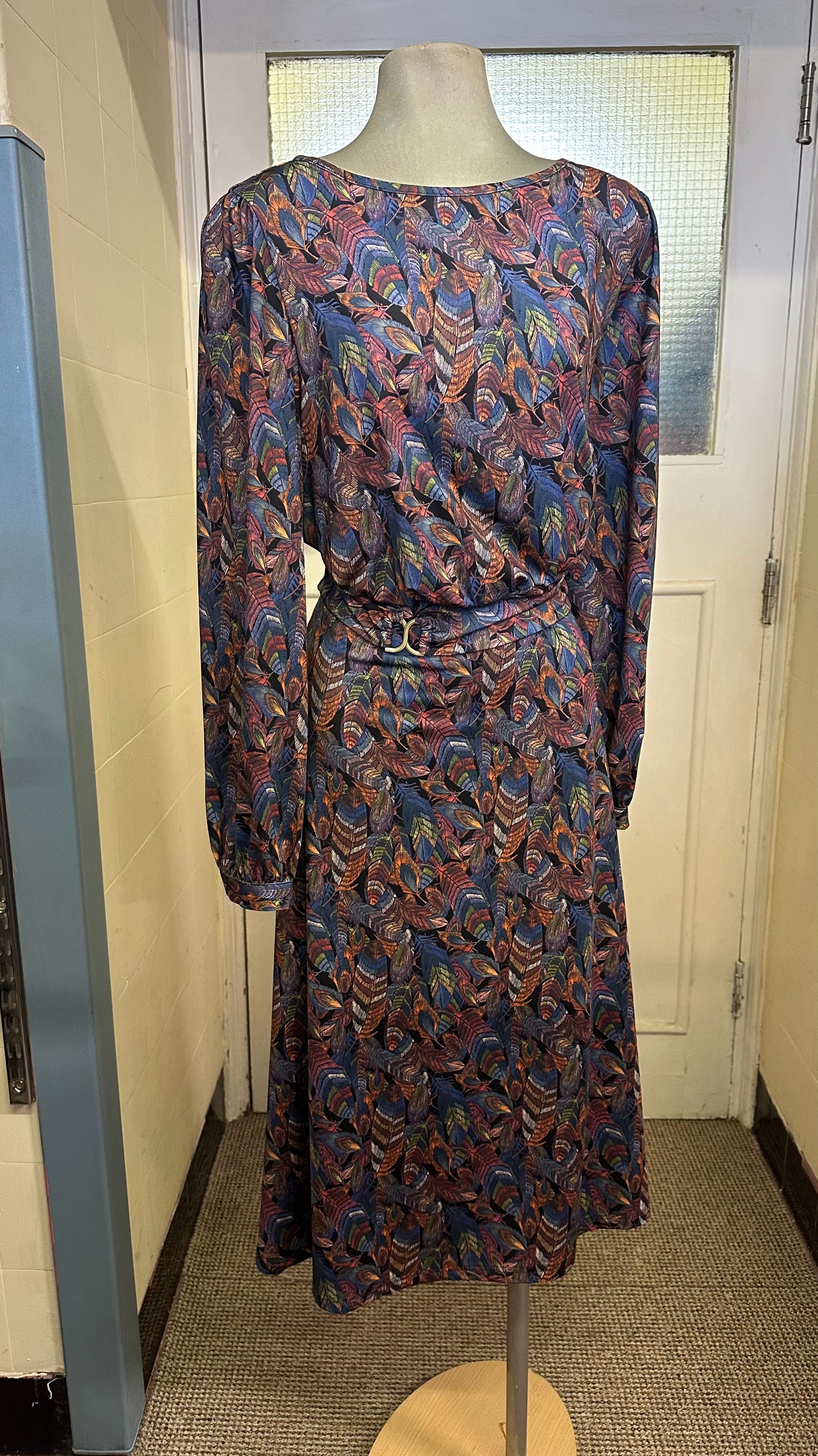 K Design Feather Dress Size M