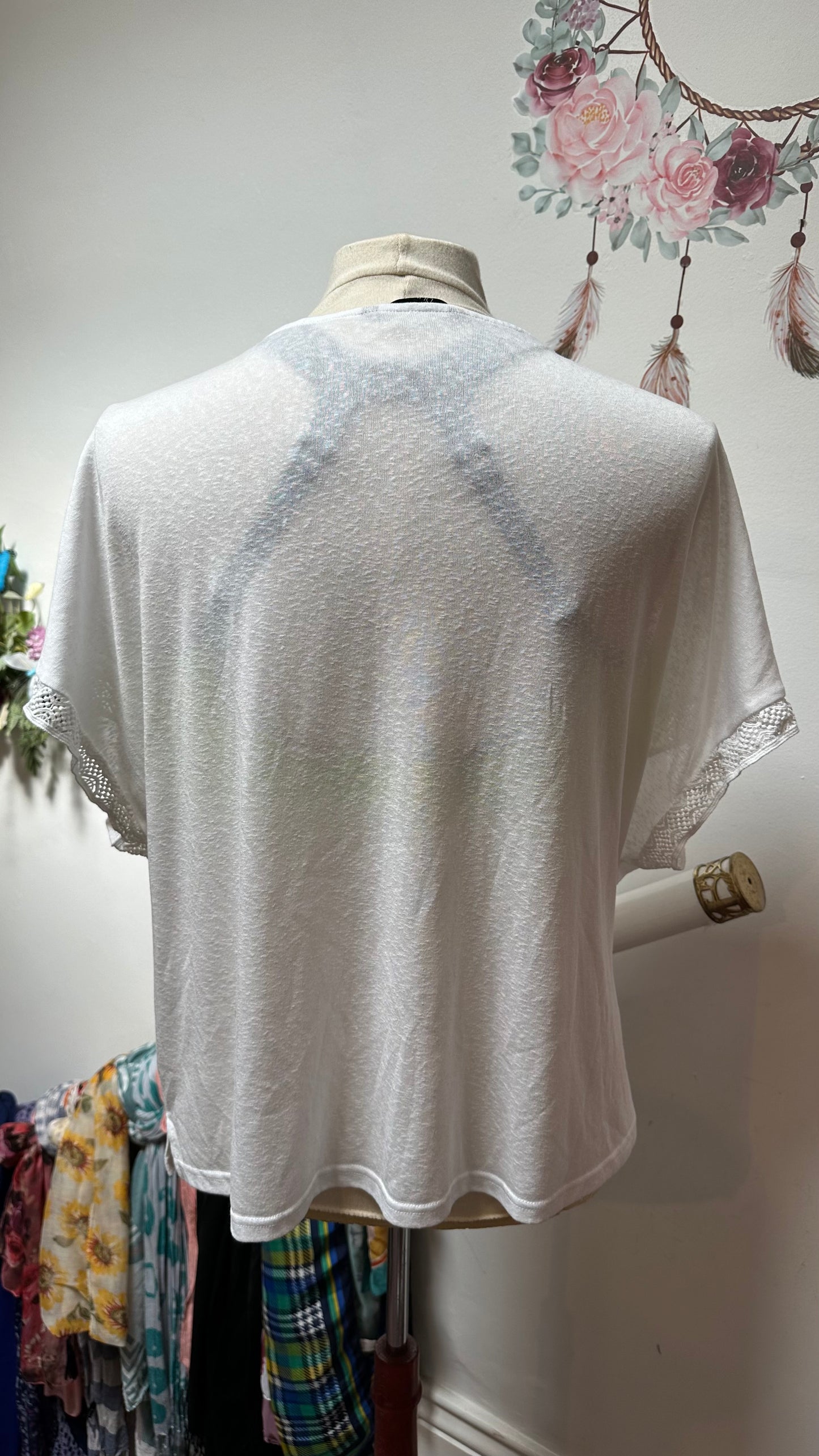 Dunnes White Top Size XXL