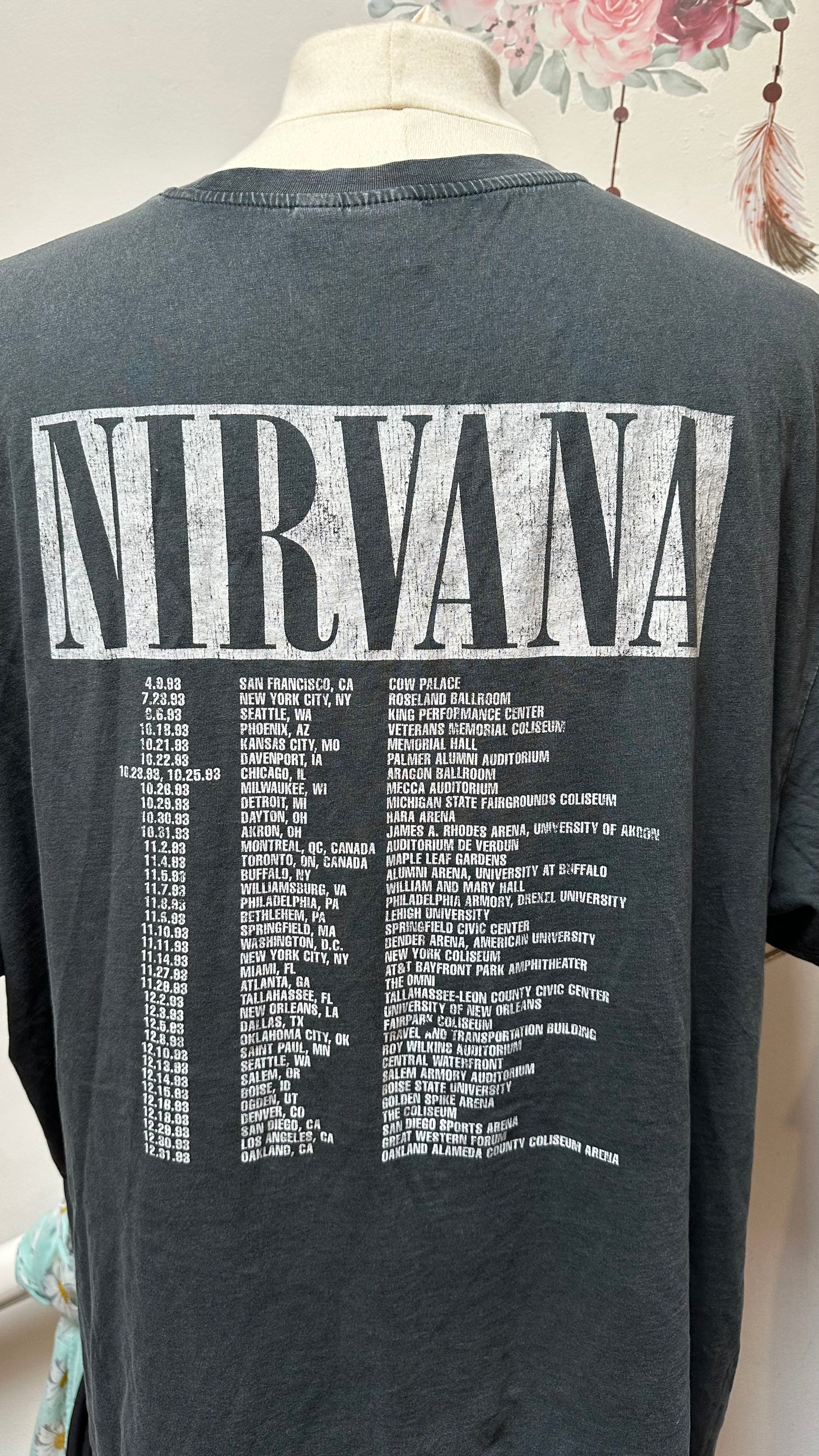 Nirvana Tshirt Size 3XL