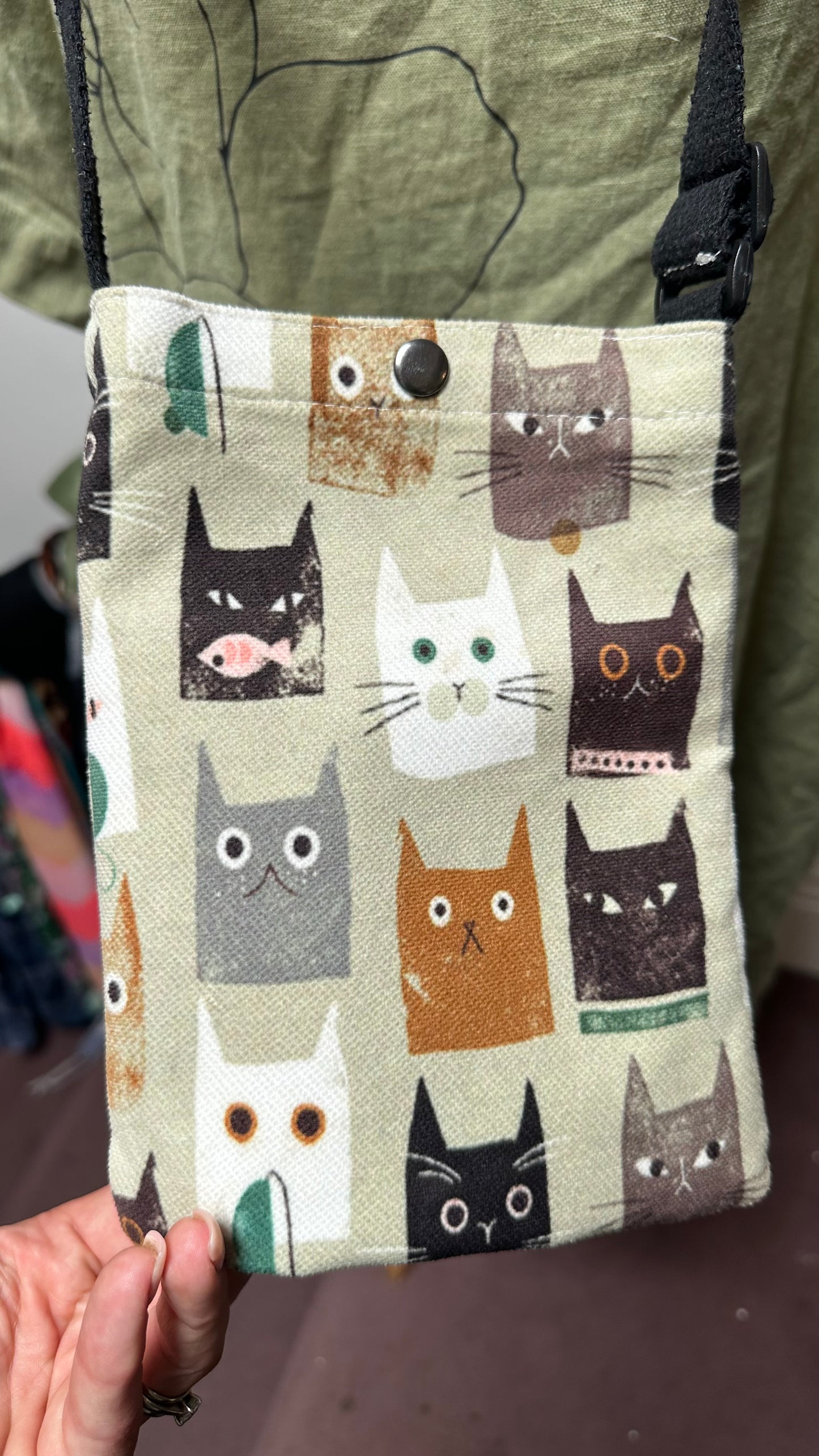 Cat Crossbody Bag