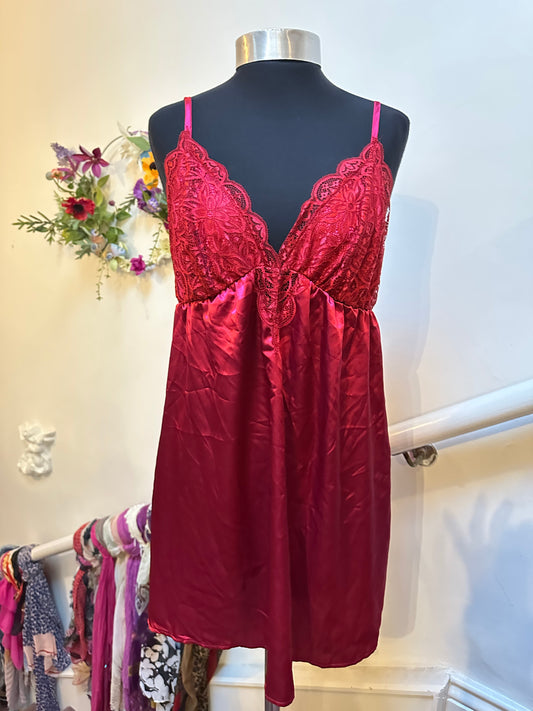 Red Negligee Best Fit Size XL