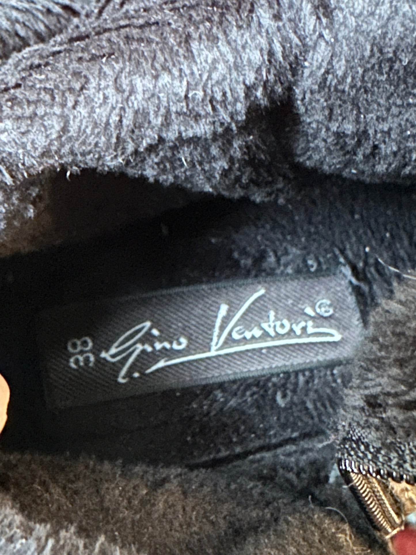 Gino Ventori Fleece-Lined Long Boots Size 5