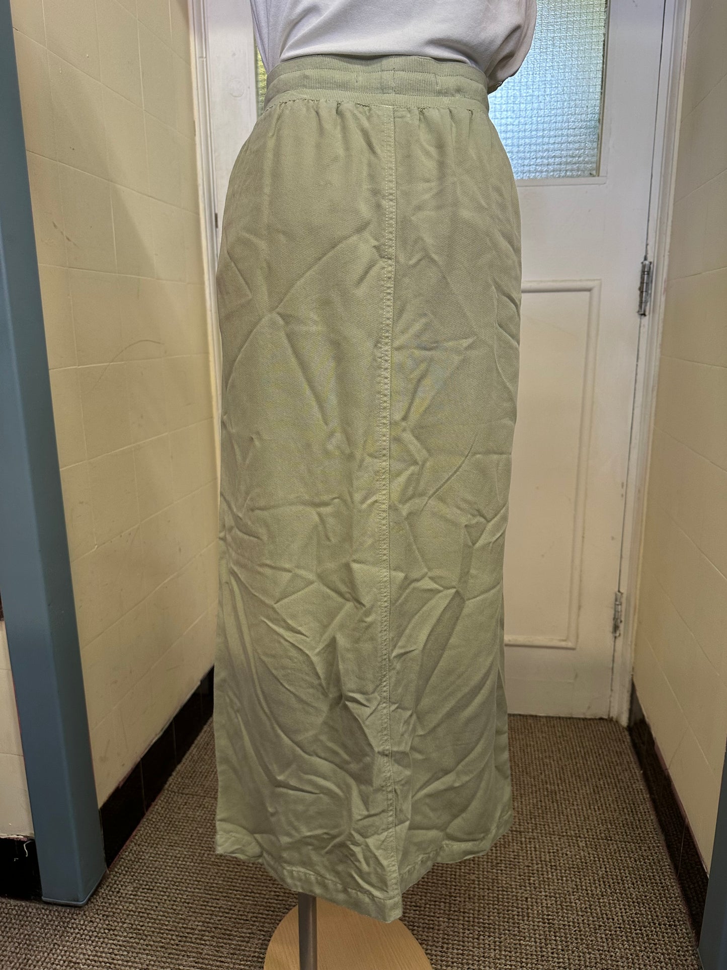River Island Olive Skirt Size 10