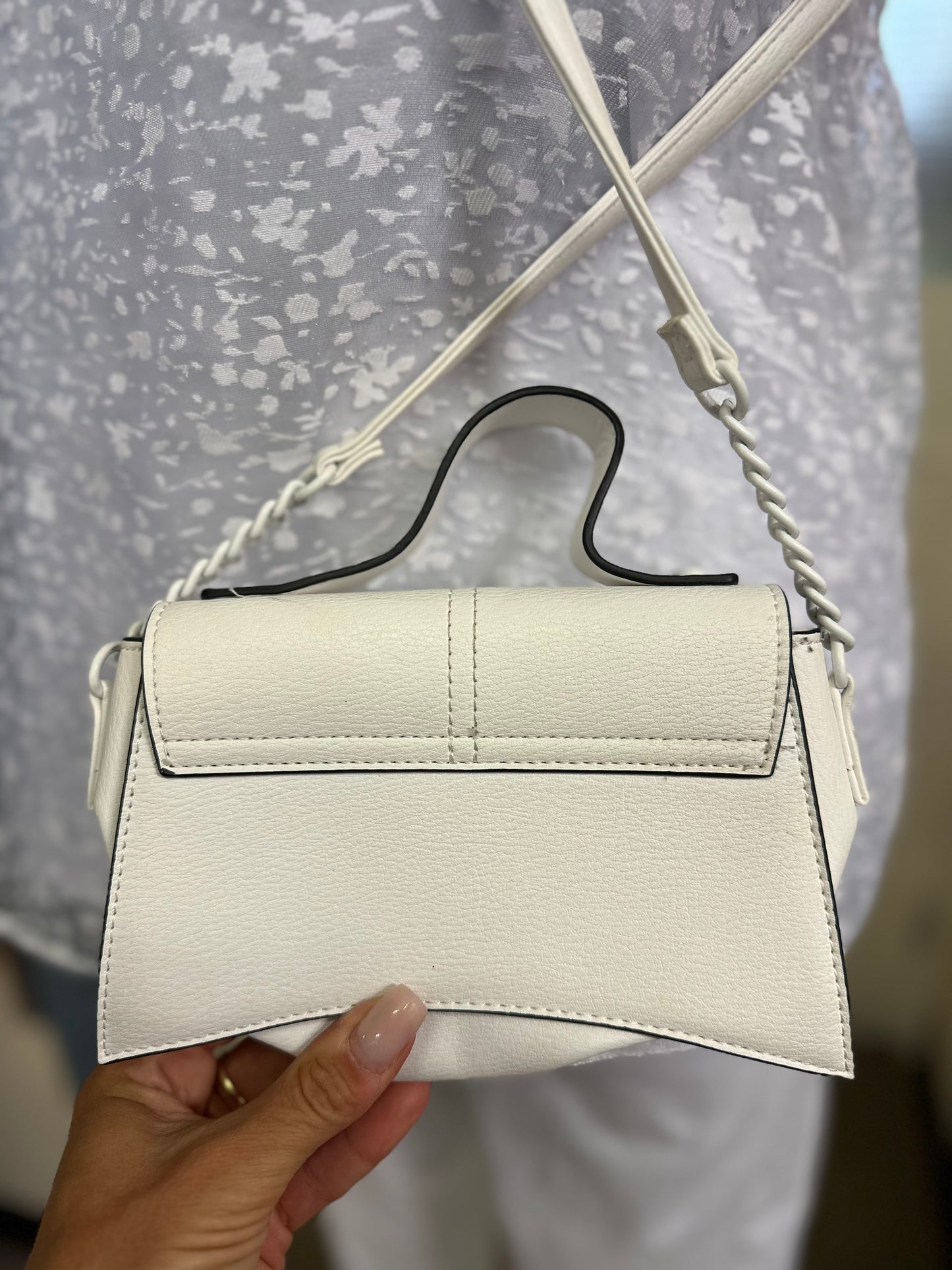 Primark White Crossbody (dirty on inside but not noticeable when closed)