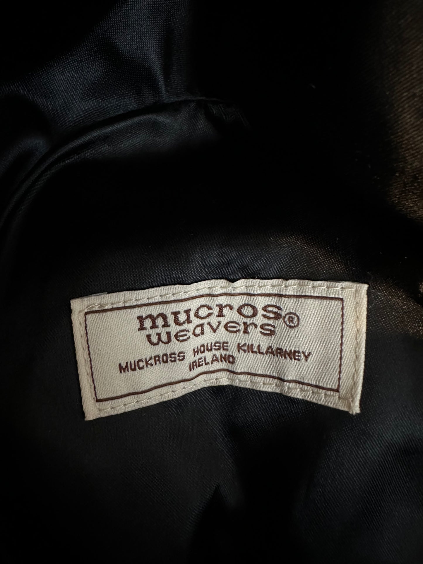 Mucros Weavers Herringbone Tweed Hat Size L