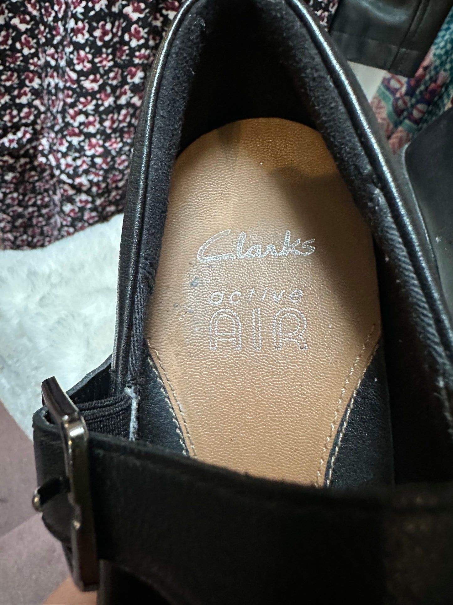Clarks Air Leather Wedges Size 5.5