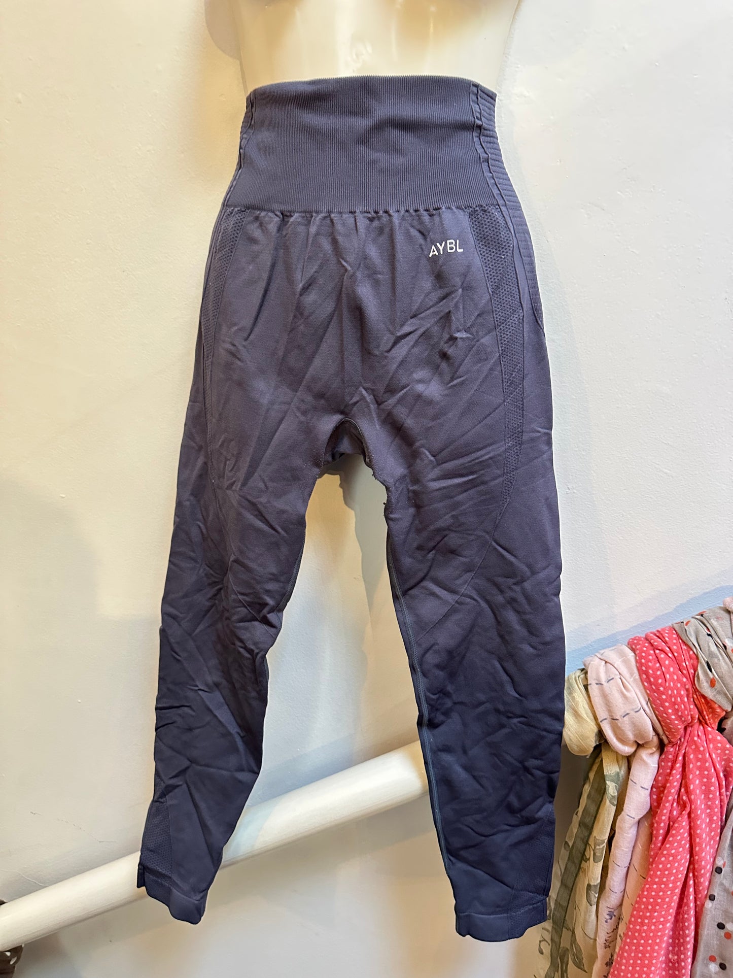 Adidas Leggings with Logo Waistband Size S