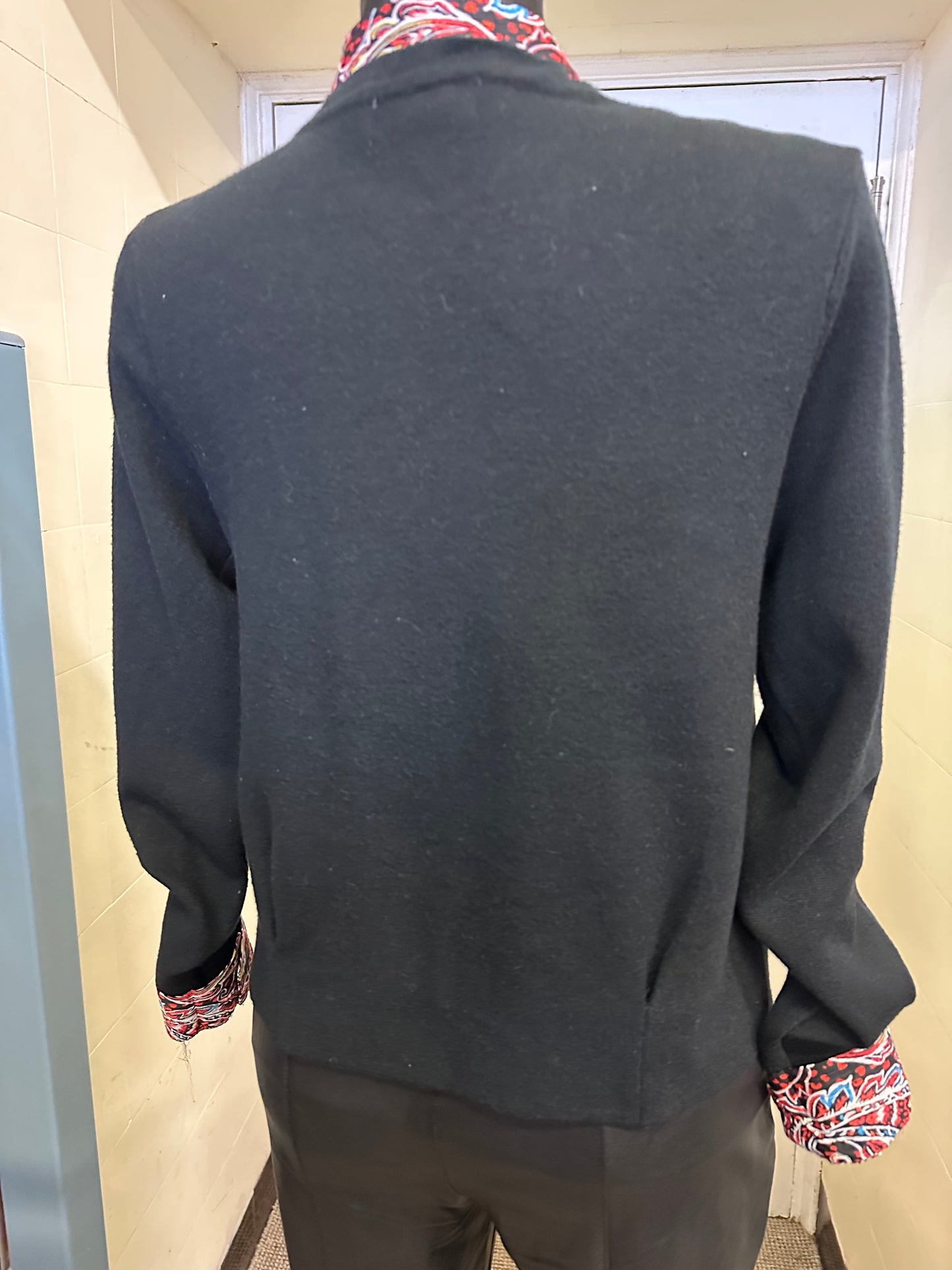 Dunnes Black Coat Size 20