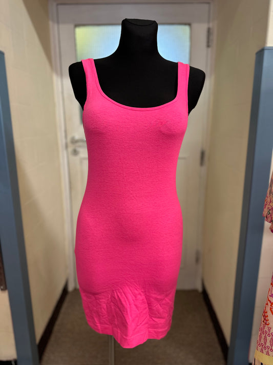 H&M Neon Pink Dress Size 8