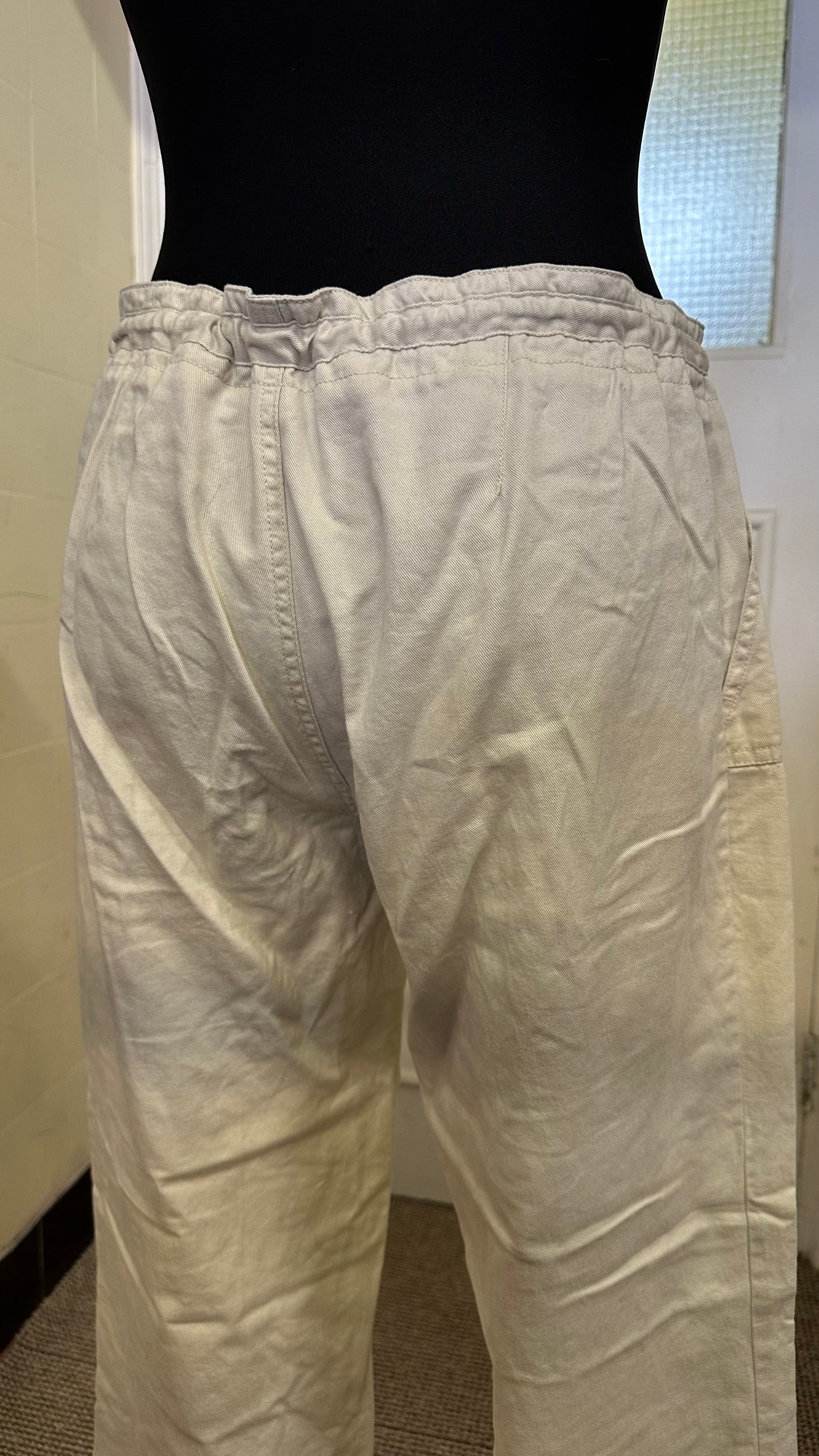 Atmosphere Cream Trousers 100% Cotton