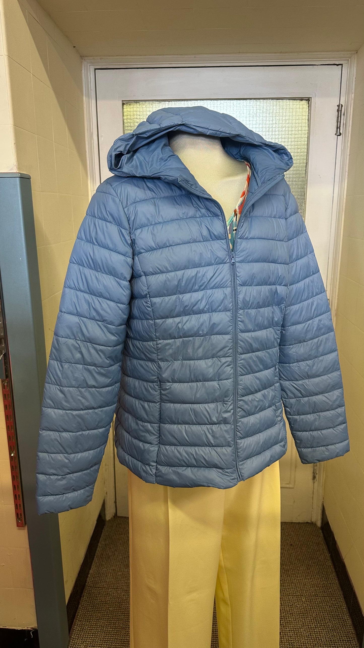 Dunnes Blue Lightweight Jacket Size M
