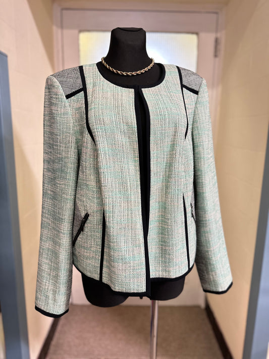 M&S Mint Blazer, Size 22