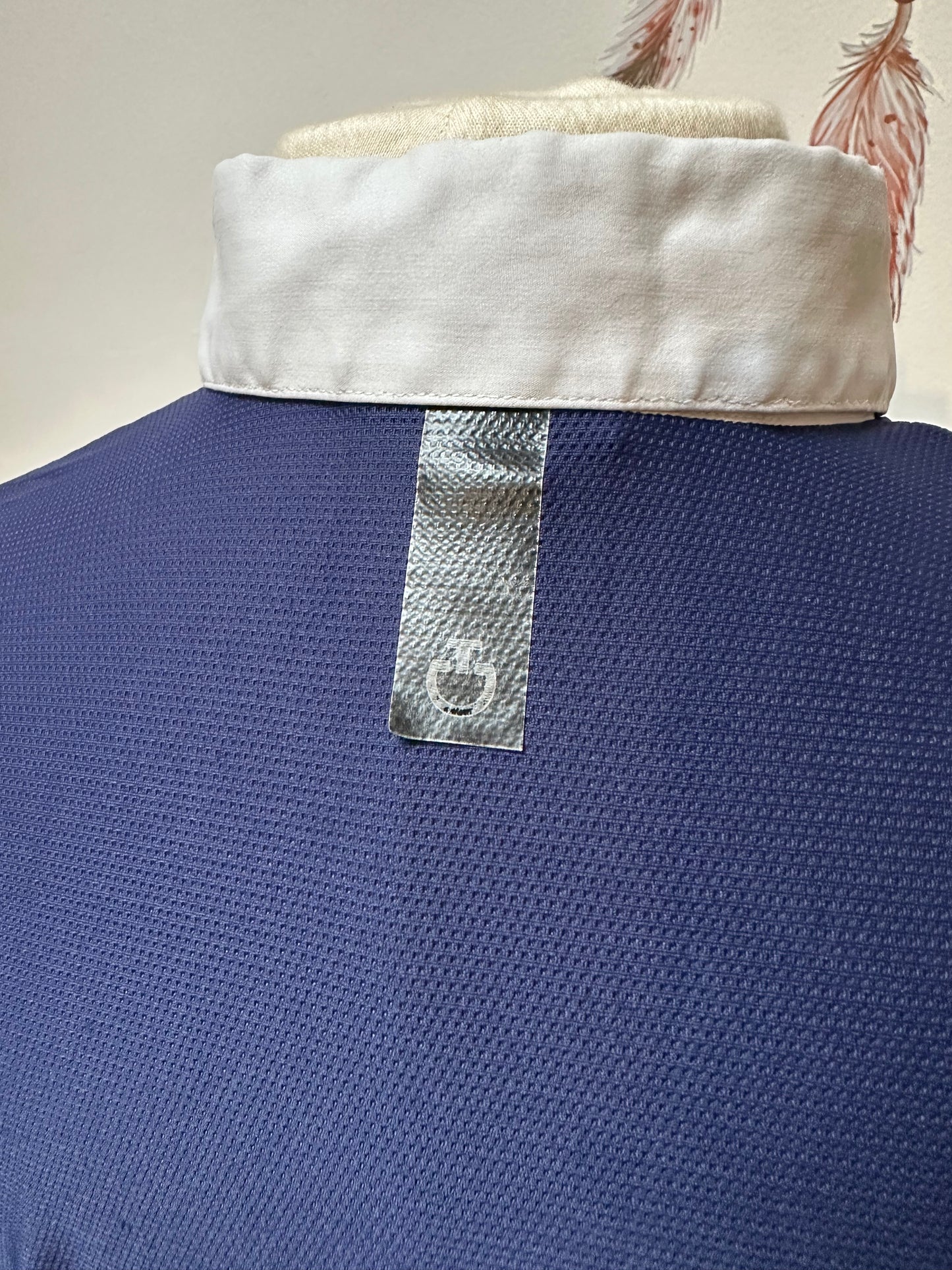 Cavalleria Toscana Equestrian Polo Shirt Size L