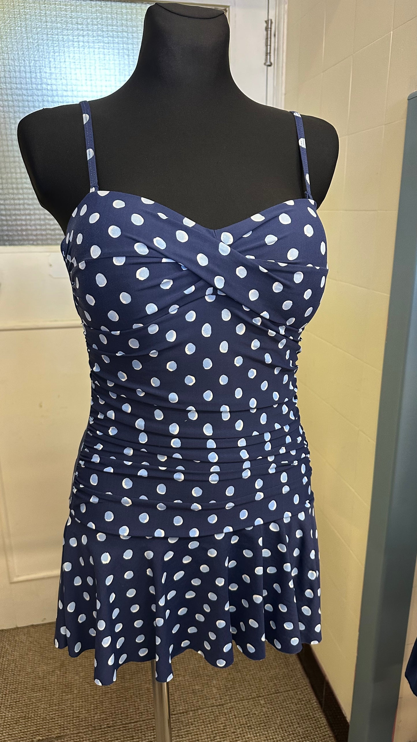 Dunnes Cure Polkadot Swimsuit Size 12