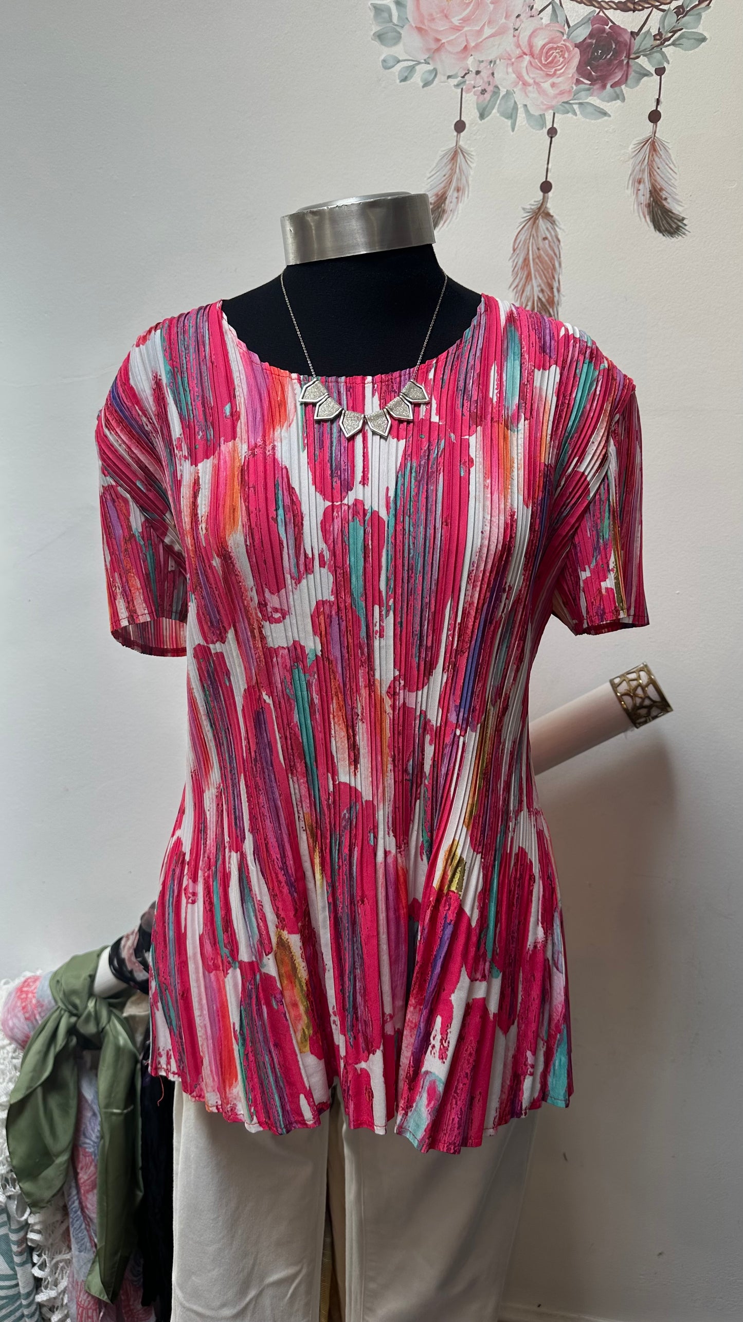 Mudflower Pliseé Top Size M/L