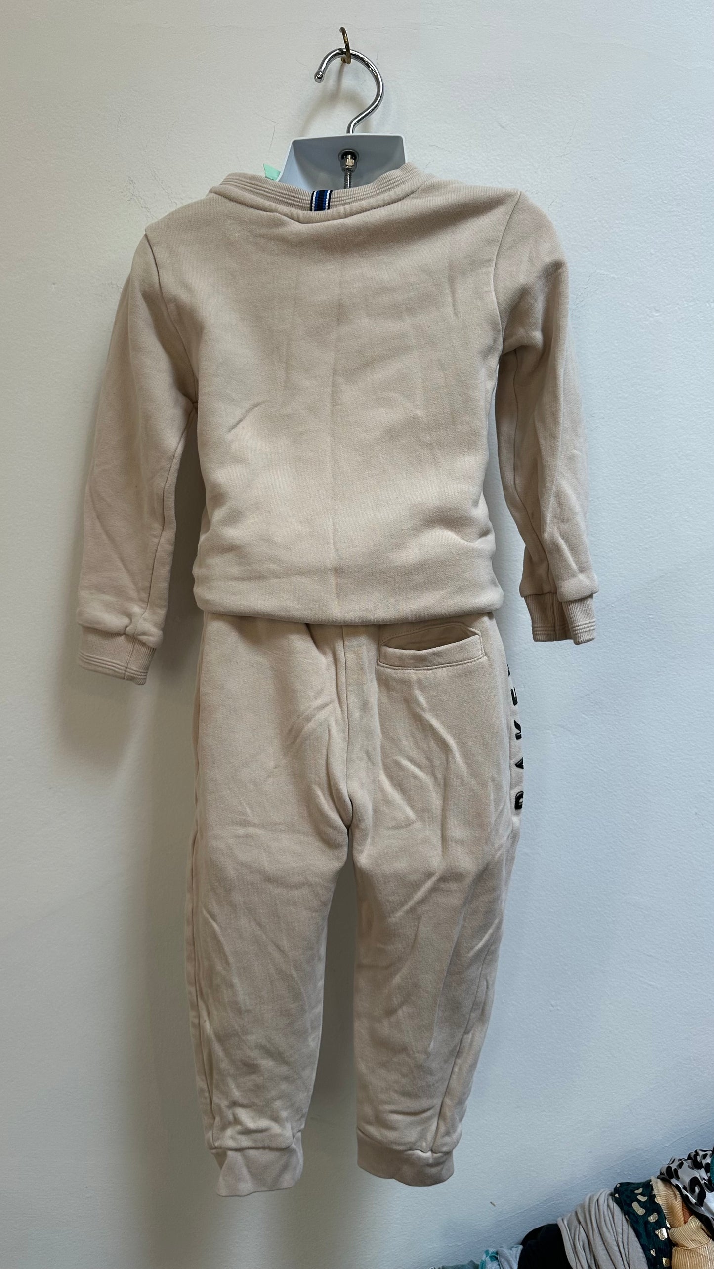 Designer Ted Baker Tracksuit Age 2-3 98% Cotton