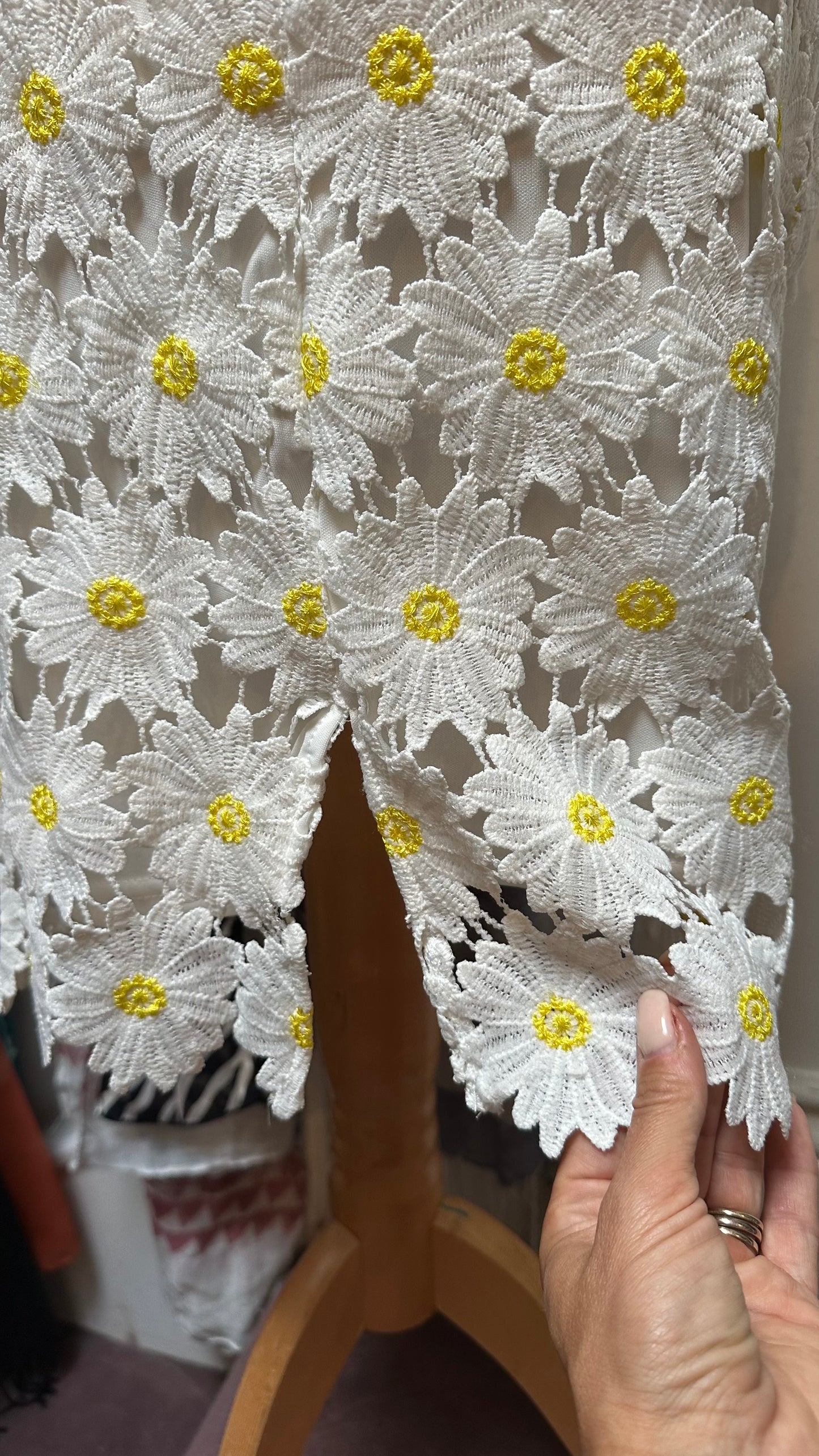 Daisy Crochet Dress Size M