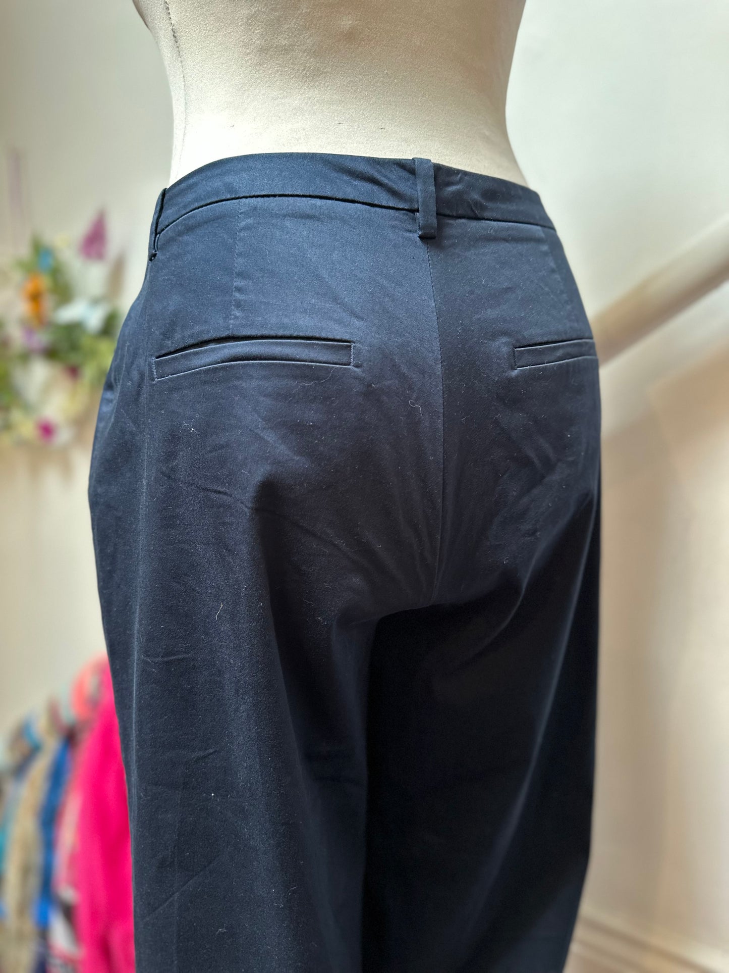 Designer Oui Tailored Trousers Size 16 (small fitting)