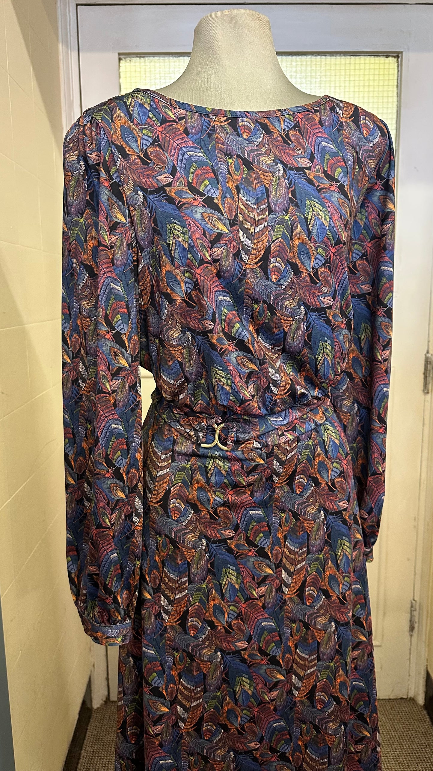K Design Feather Dress Size M