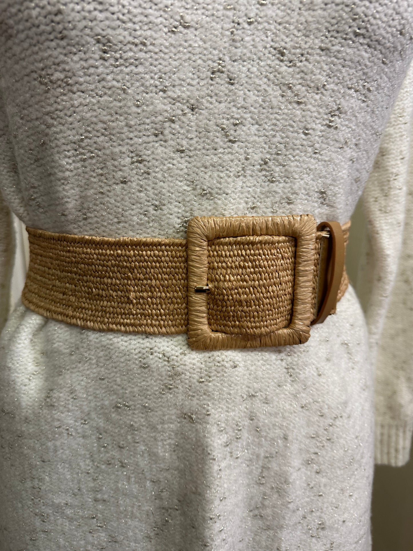 Primark Stretchy Tan Belt Size S