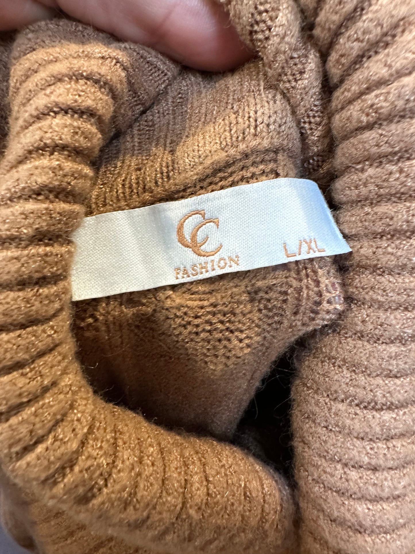 Camel Turtle Neck Super Soft Size L/XL