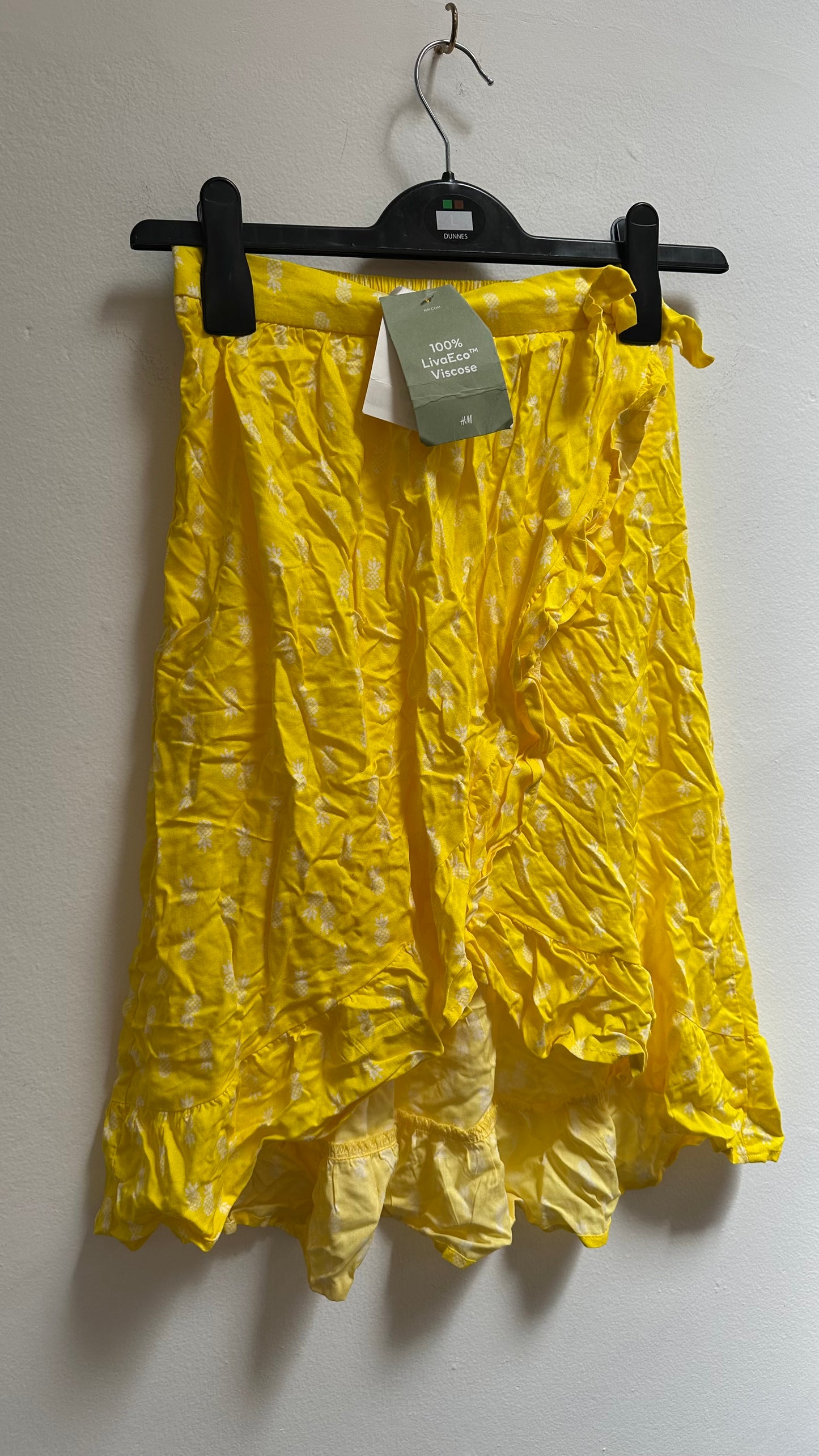 H&M Yellow Skirt New with Tags Age 10-11
