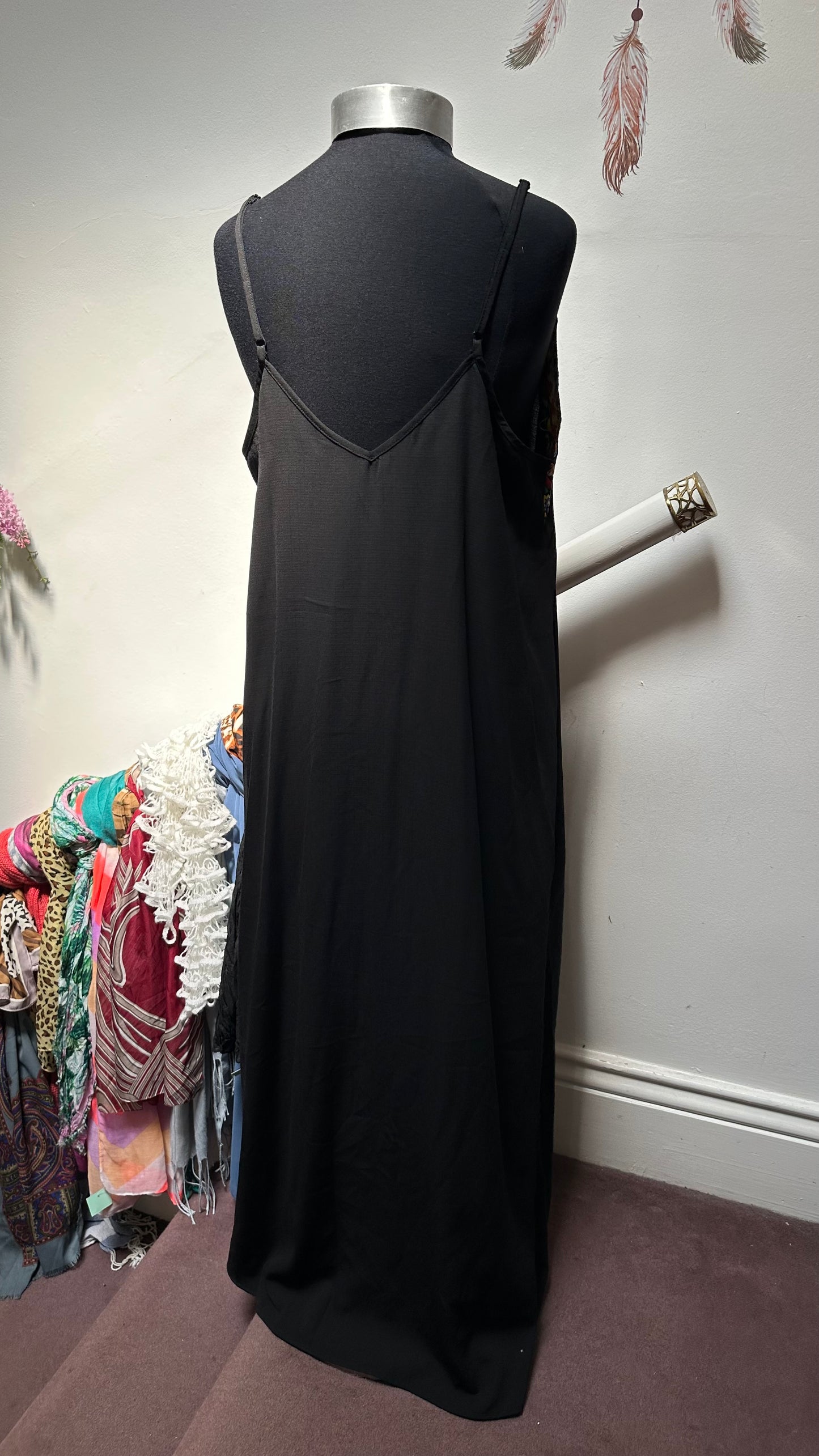 Shein Long Cami/Tribal Dress Size XL small fitting